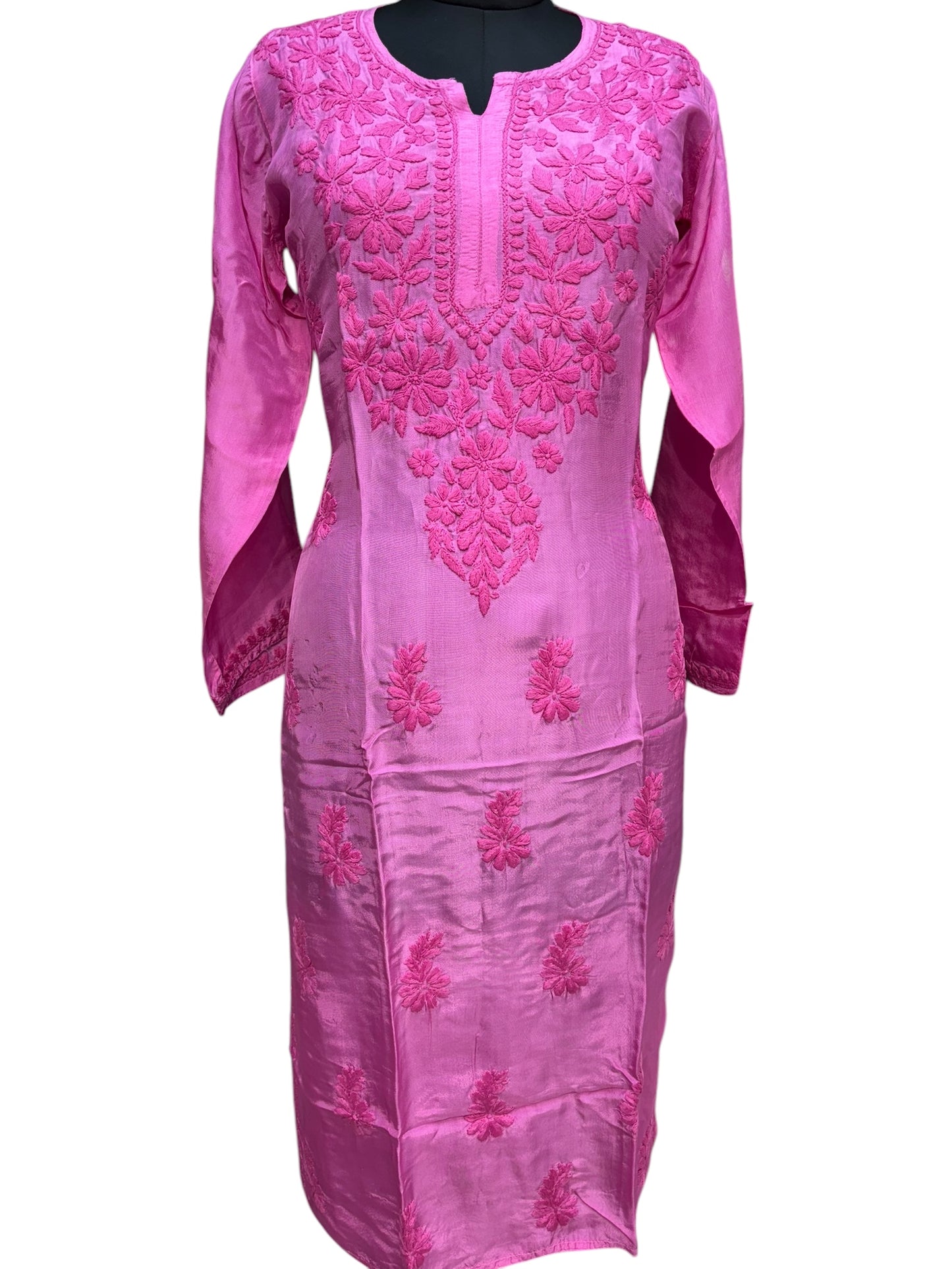 Luxurious Silk Kurti with intricate Embroidery– Unveiling Timeless Artistry