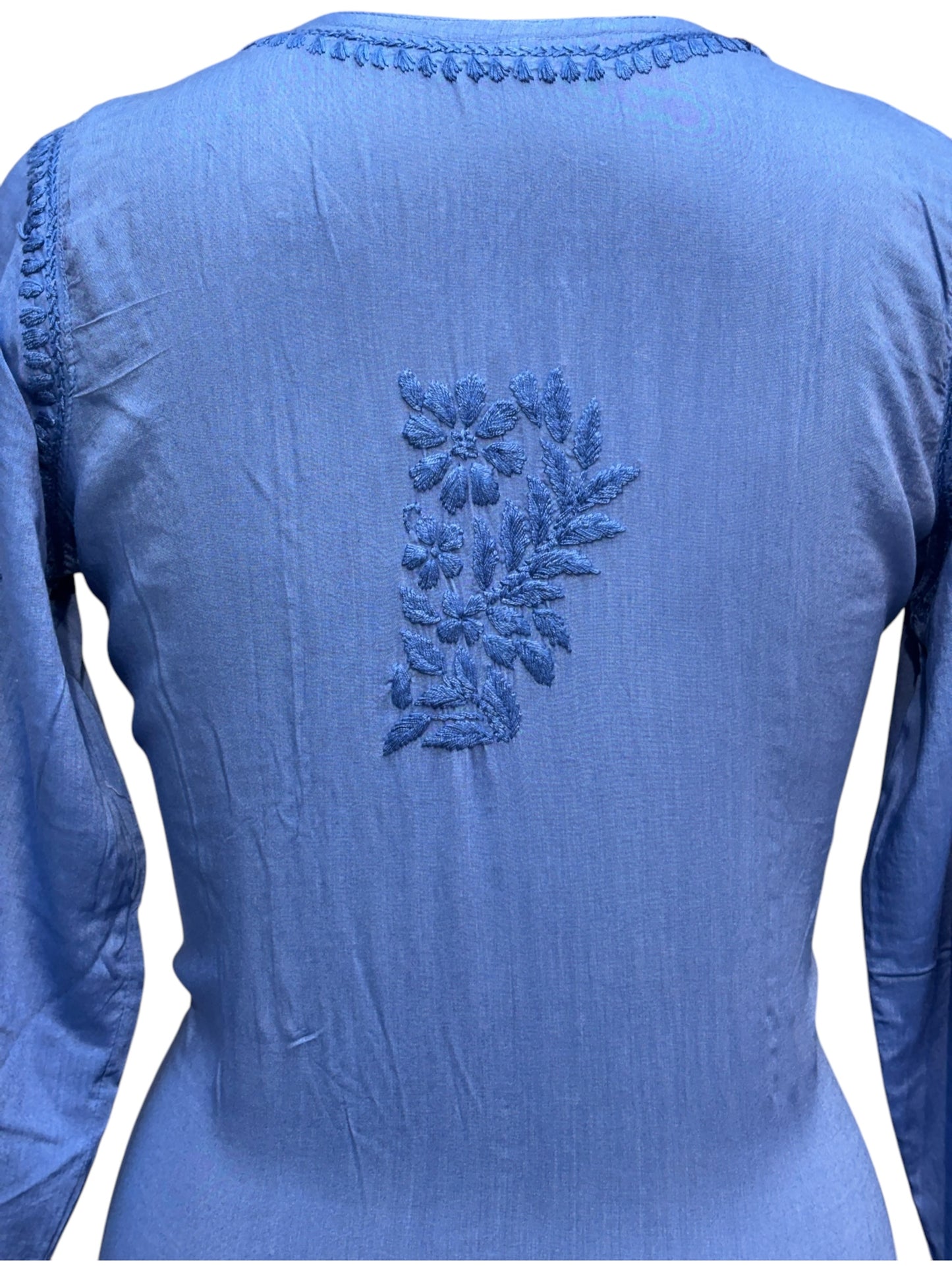 Modal Chikankari Kurti with Delicate Resham Embroidery