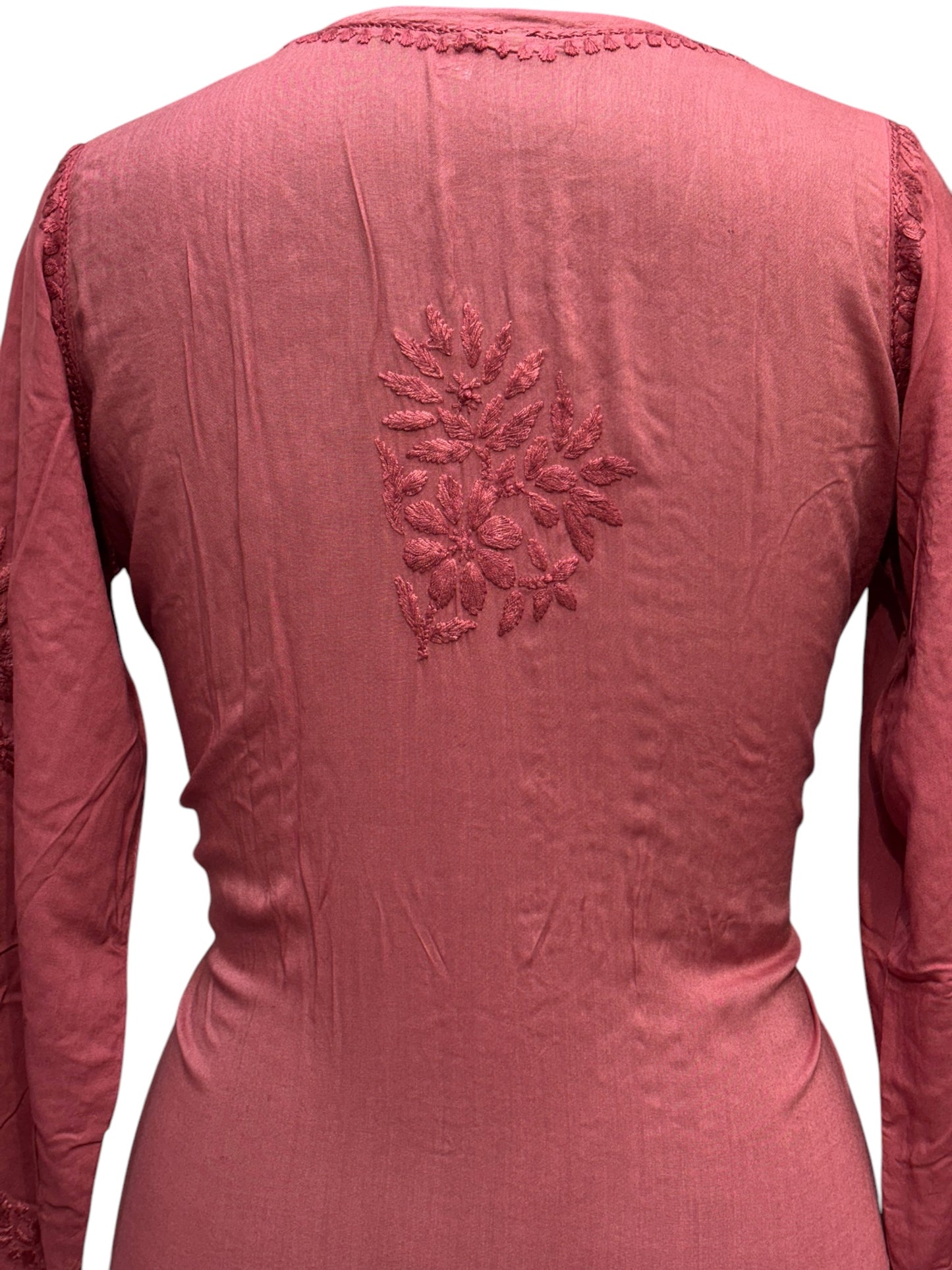 Modal Chikankari Kurti with Delicate Resham Embroidery
