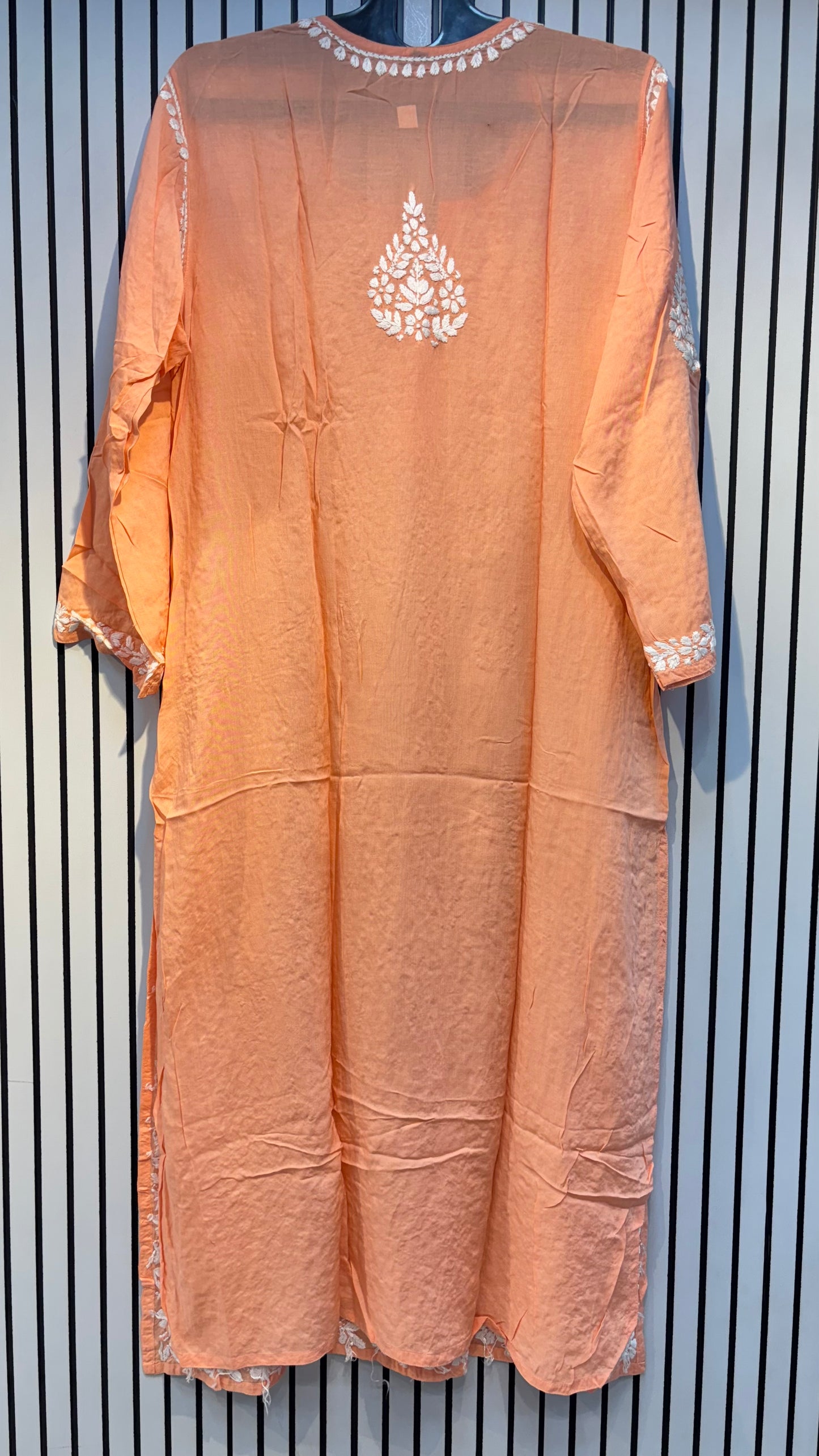 Pure Modal 40 Size Kurtis with Resham thread & 3d Embroidery🪡
