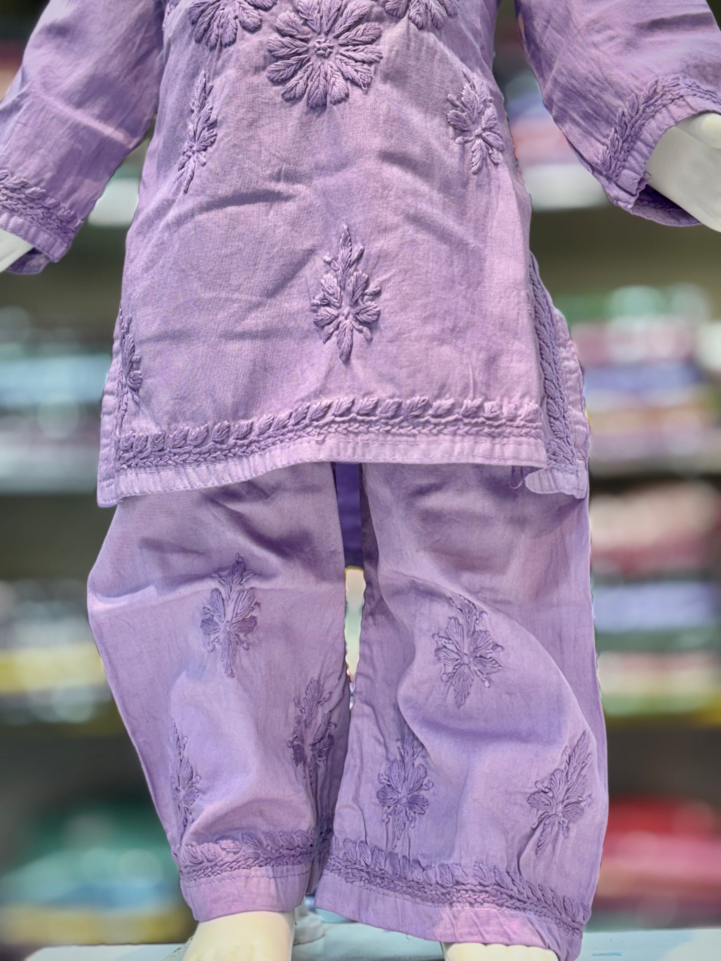 Breathable Cotton-Satin Cord Set: Perfect Blend of Tradition and Modern Comfort