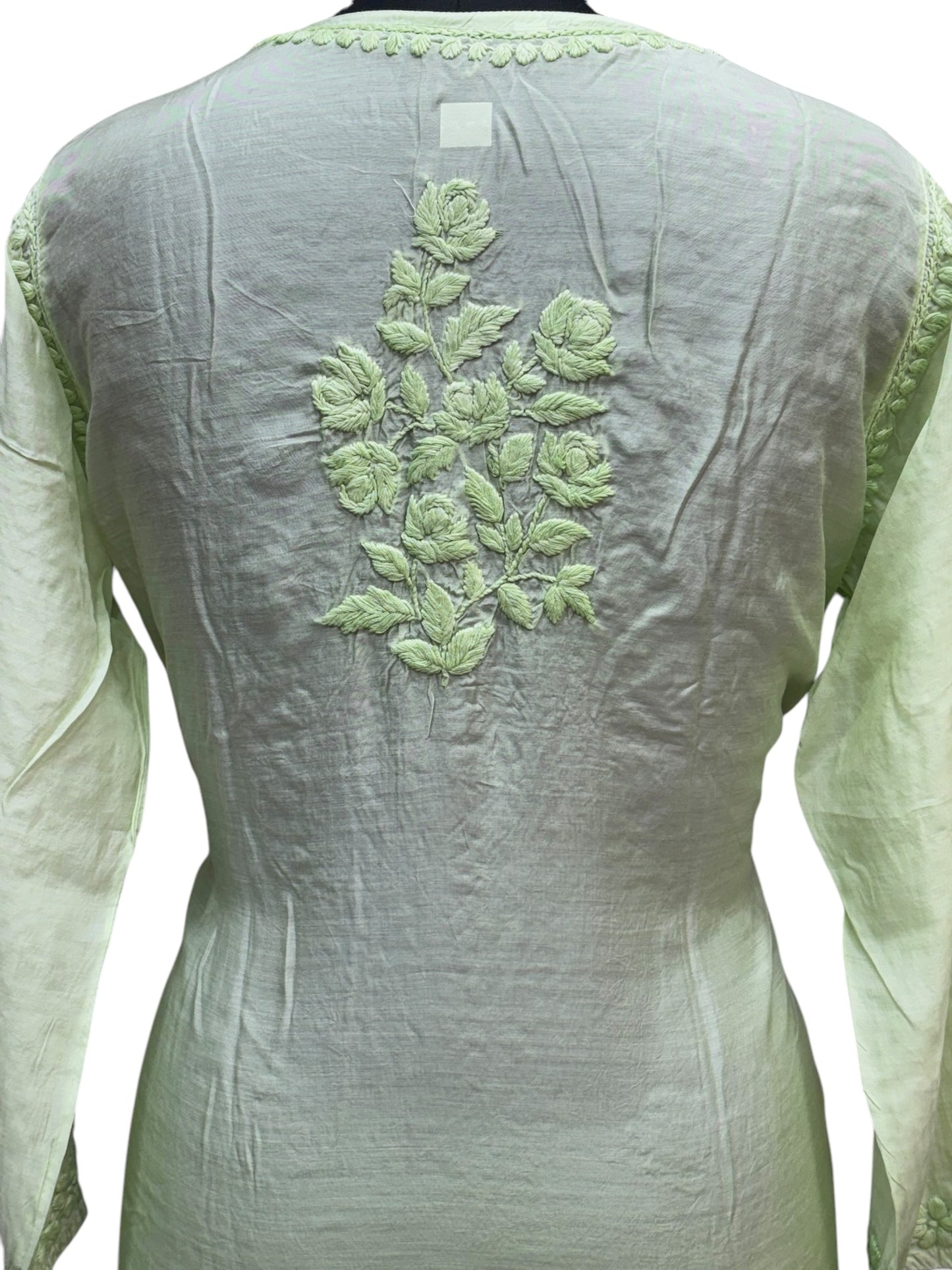 Stunning Muslin Kurti with Self-Thread 3D Embroidery – Elevate Your Ethnic Wardrobe