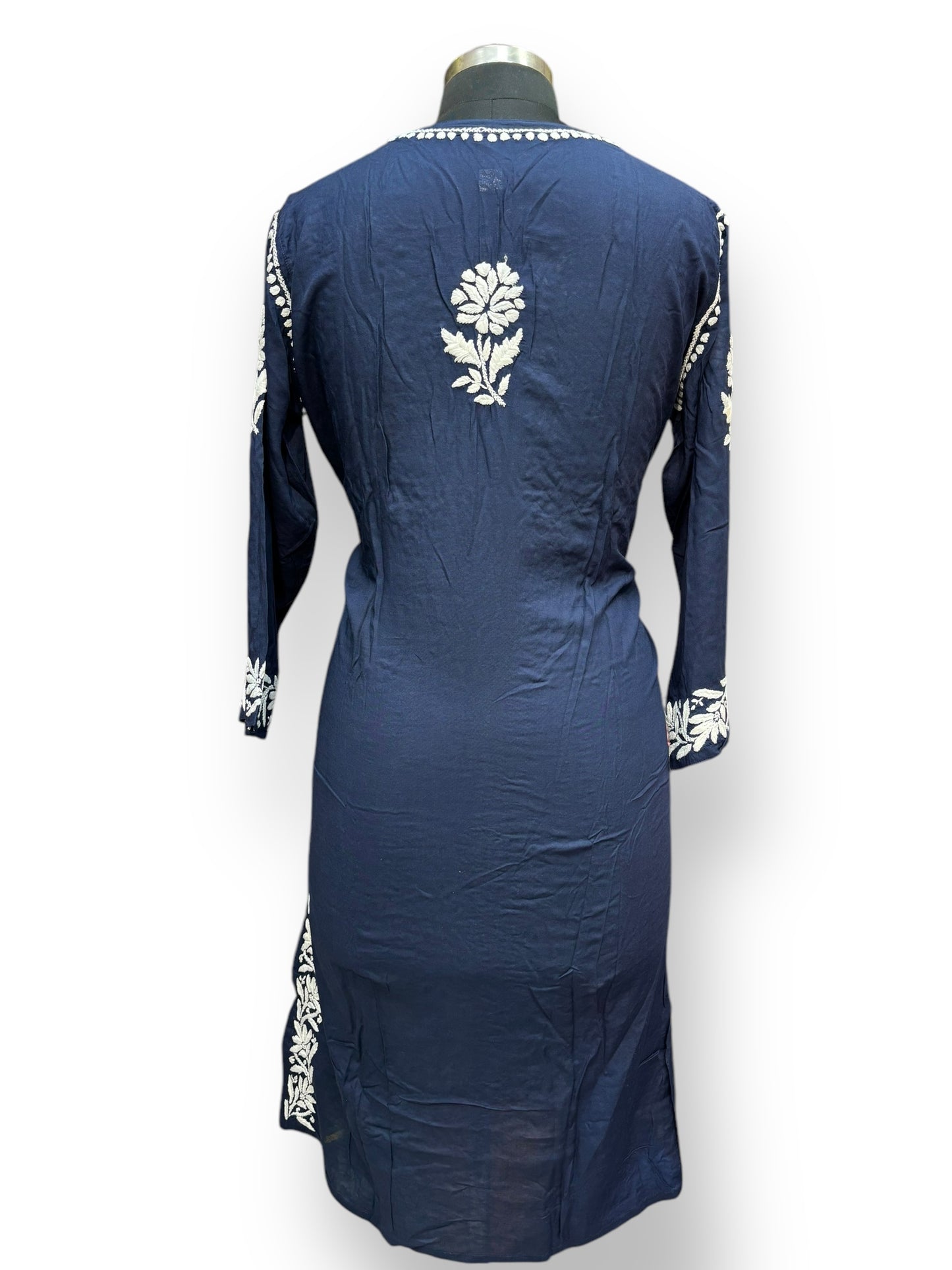Premium Modal 44 Size Kurtis With 3D Embroidery