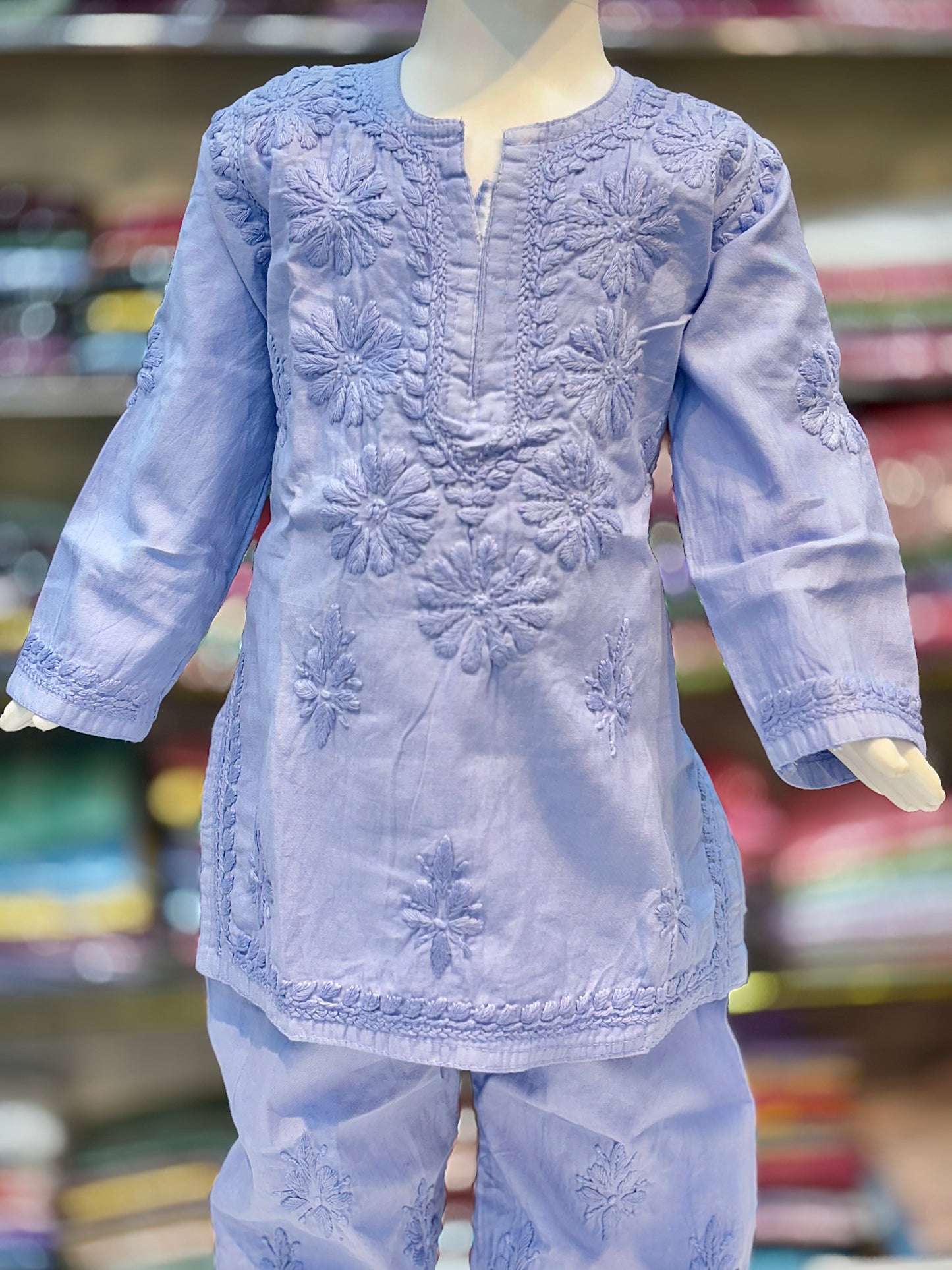 Breathable Cotton-Satin Cord Set: Perfect Blend of Tradition and Modern Comfort