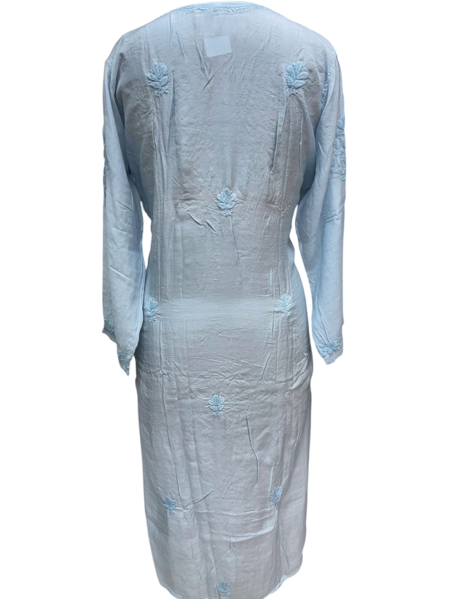 Stunning Muslin Kurti with Self-Thread 3D Embroidery – Elevate Your Ethnic Wardrobe