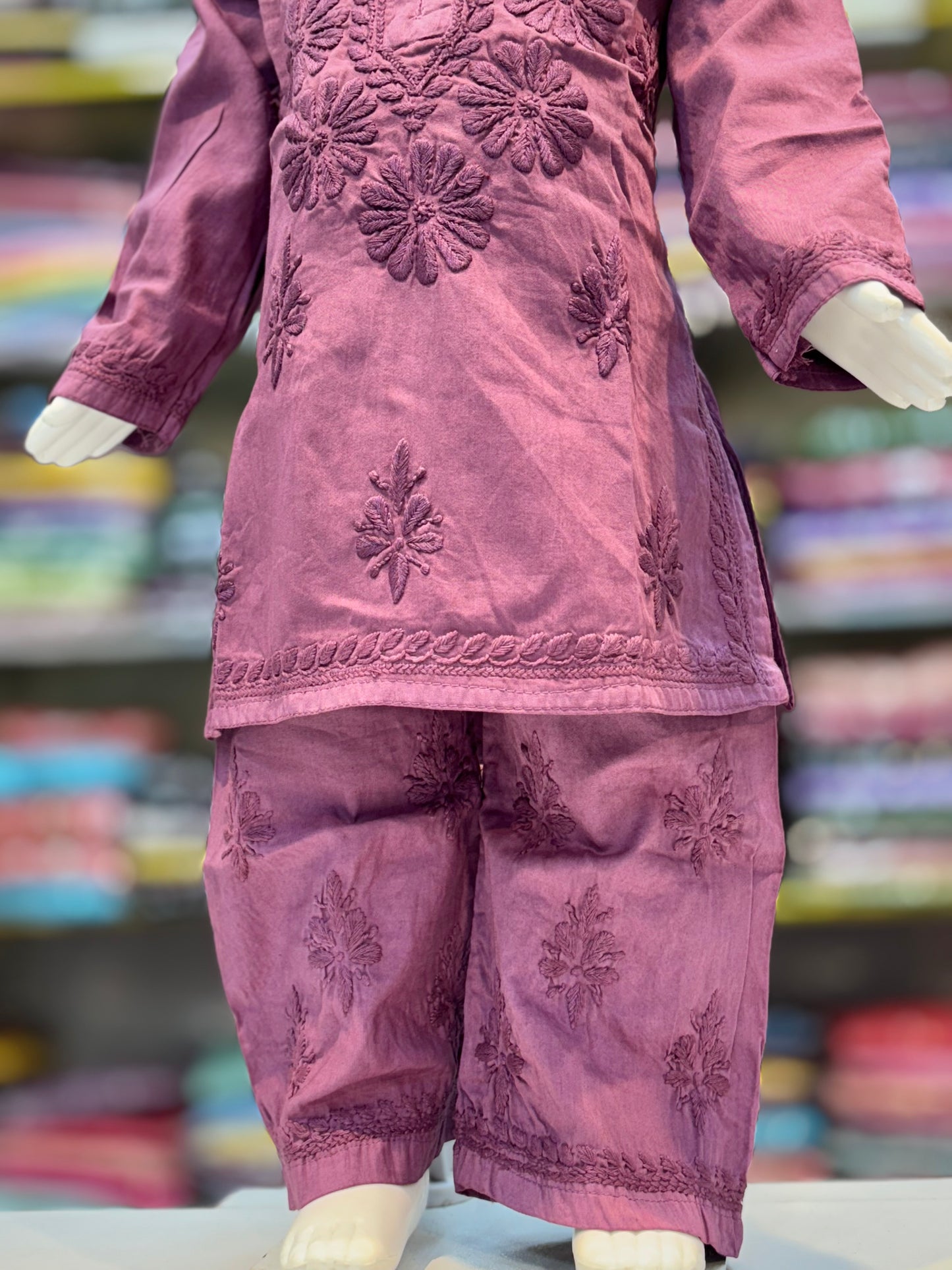 Breathable Cotton-Satin Cord Set: Perfect Blend of Tradition and Modern Comfort