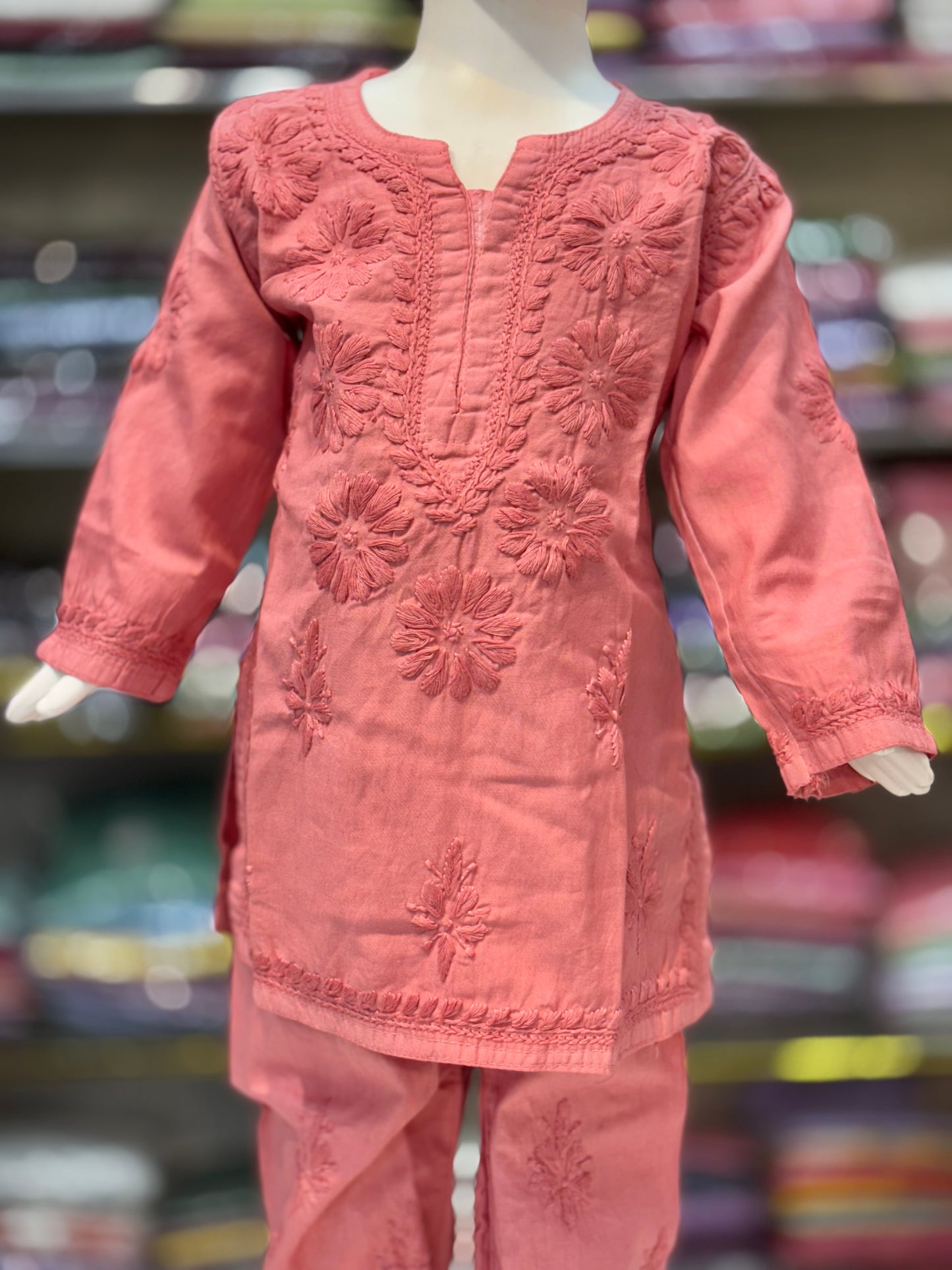 Breathable Cotton-Satin Cord Set: Perfect Blend of Tradition and Modern Comfort