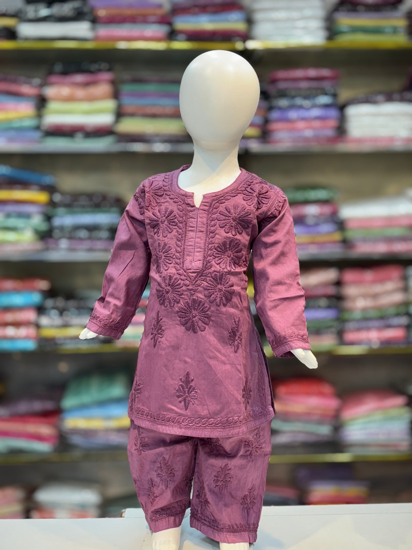 Breathable Cotton-Satin Cord Set: Perfect Blend of Tradition and Modern Comfort
