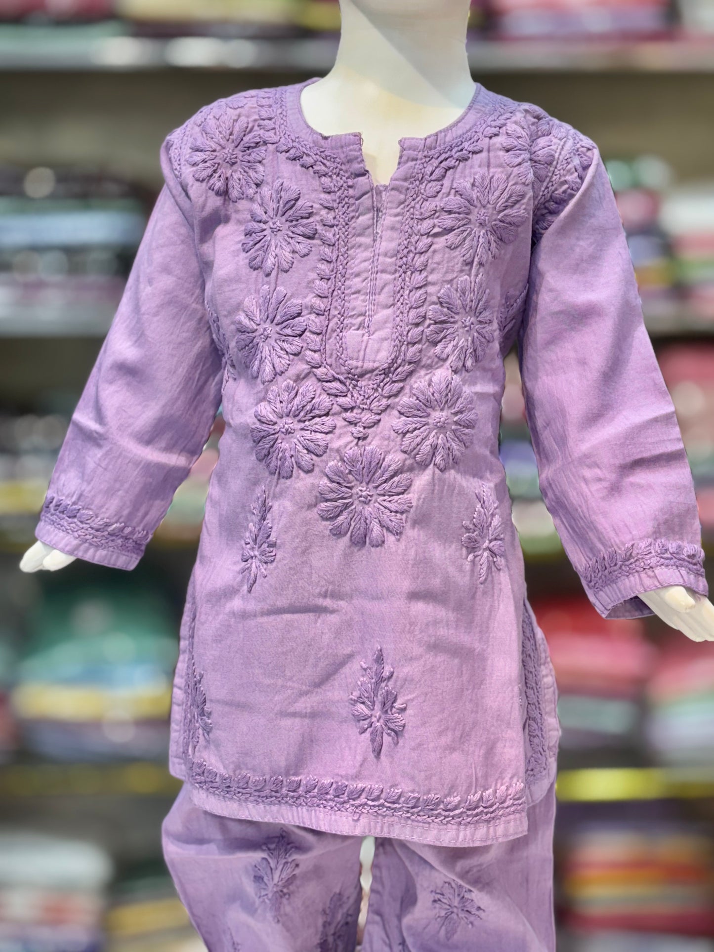 Breathable Cotton-Satin Cord Set: Perfect Blend of Tradition and Modern Comfort