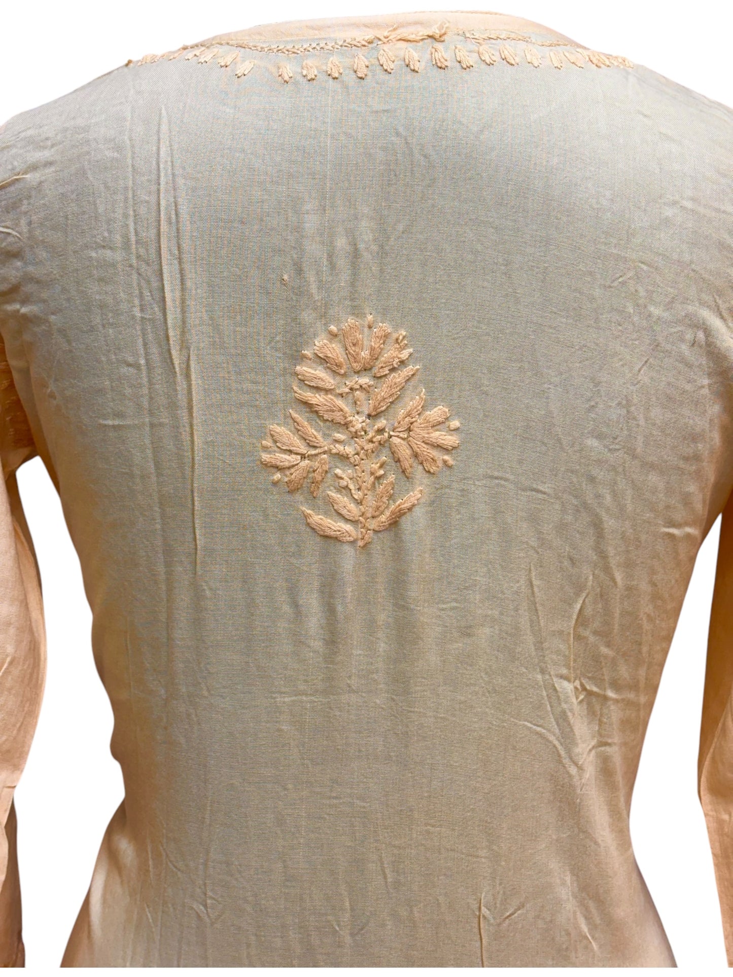 Modal Chikankari Kurti with Delicate Resham Embroidery