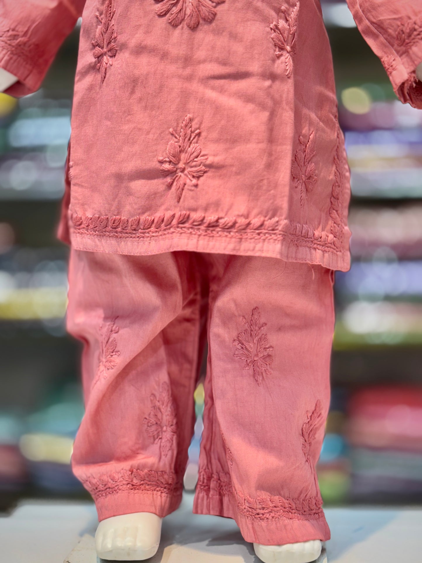 Breathable Cotton-Satin Cord Set: Perfect Blend of Tradition and Modern Comfort