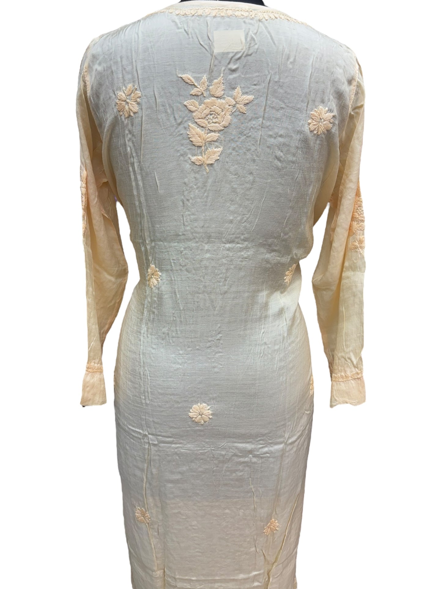 Stunning Muslin Kurti with Self-Thread 3D Embroidery – Elevate Your Ethnic Wardrobe