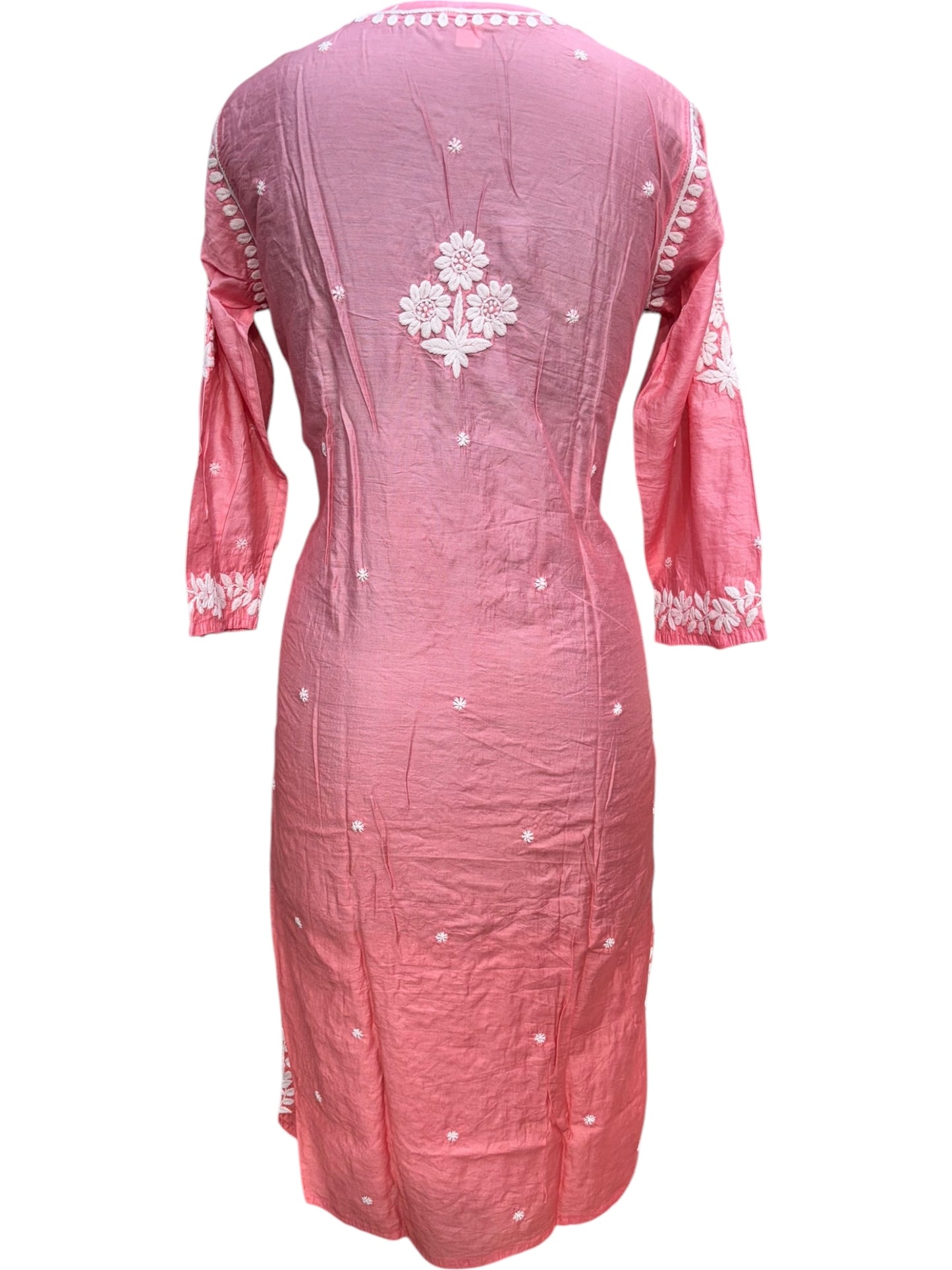 Exquisite Matka Silk Kurti with Stunning 3D Embroidery