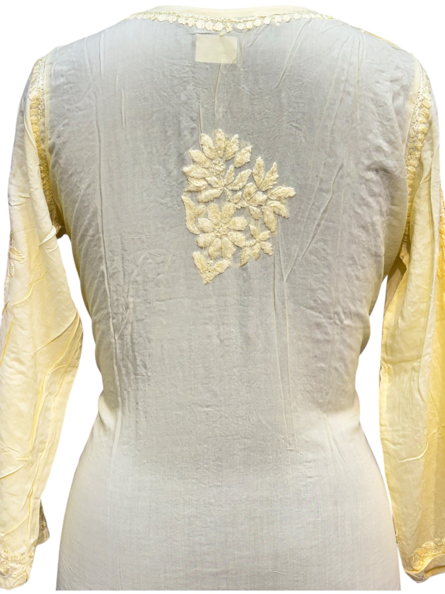Modal Chikankari Kurti with Delicate Resham Embroidery