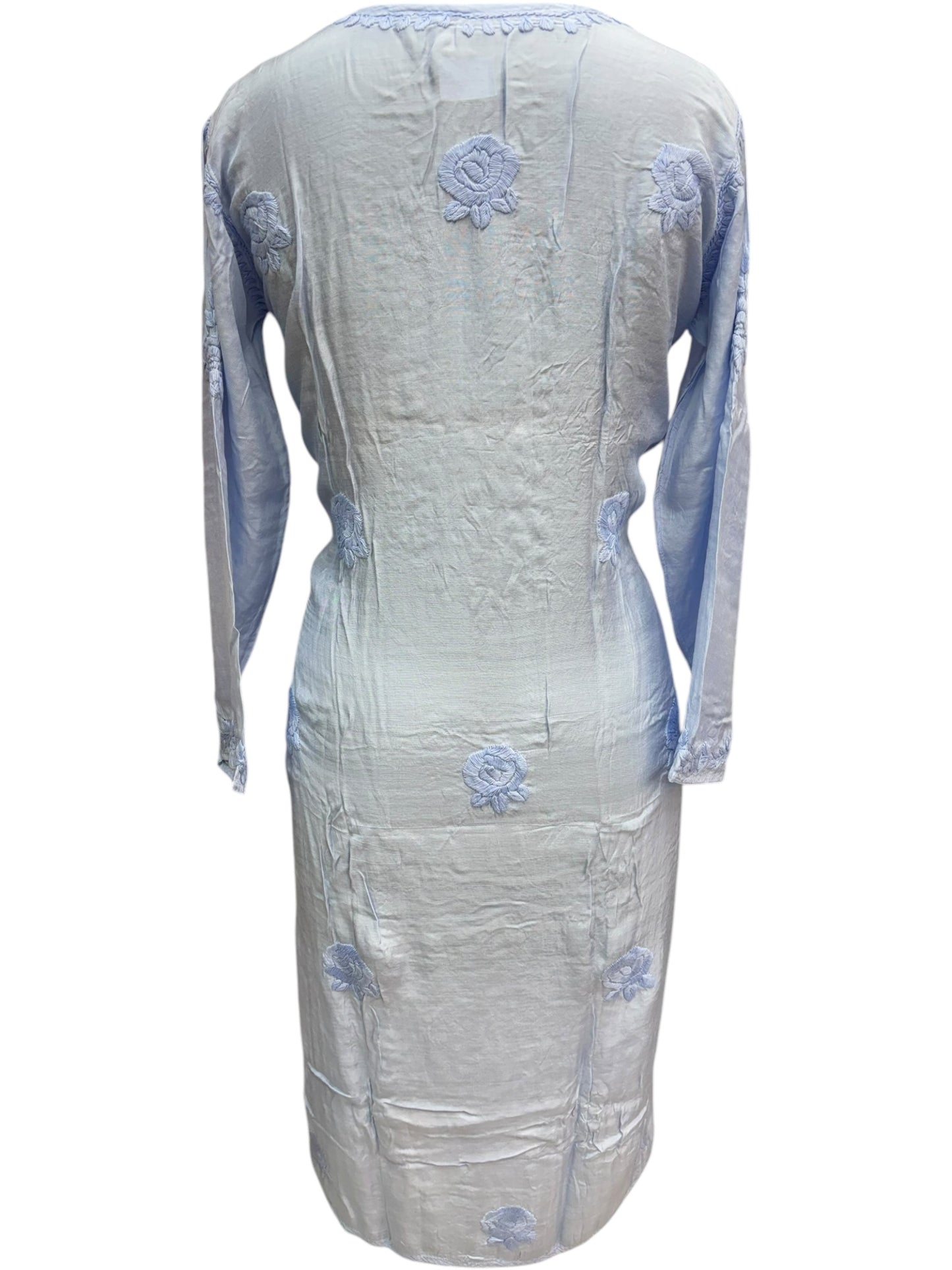 Stunning Muslin Kurti with Self-Thread 3D Embroidery – Elevate Your Ethnic Wardrobe