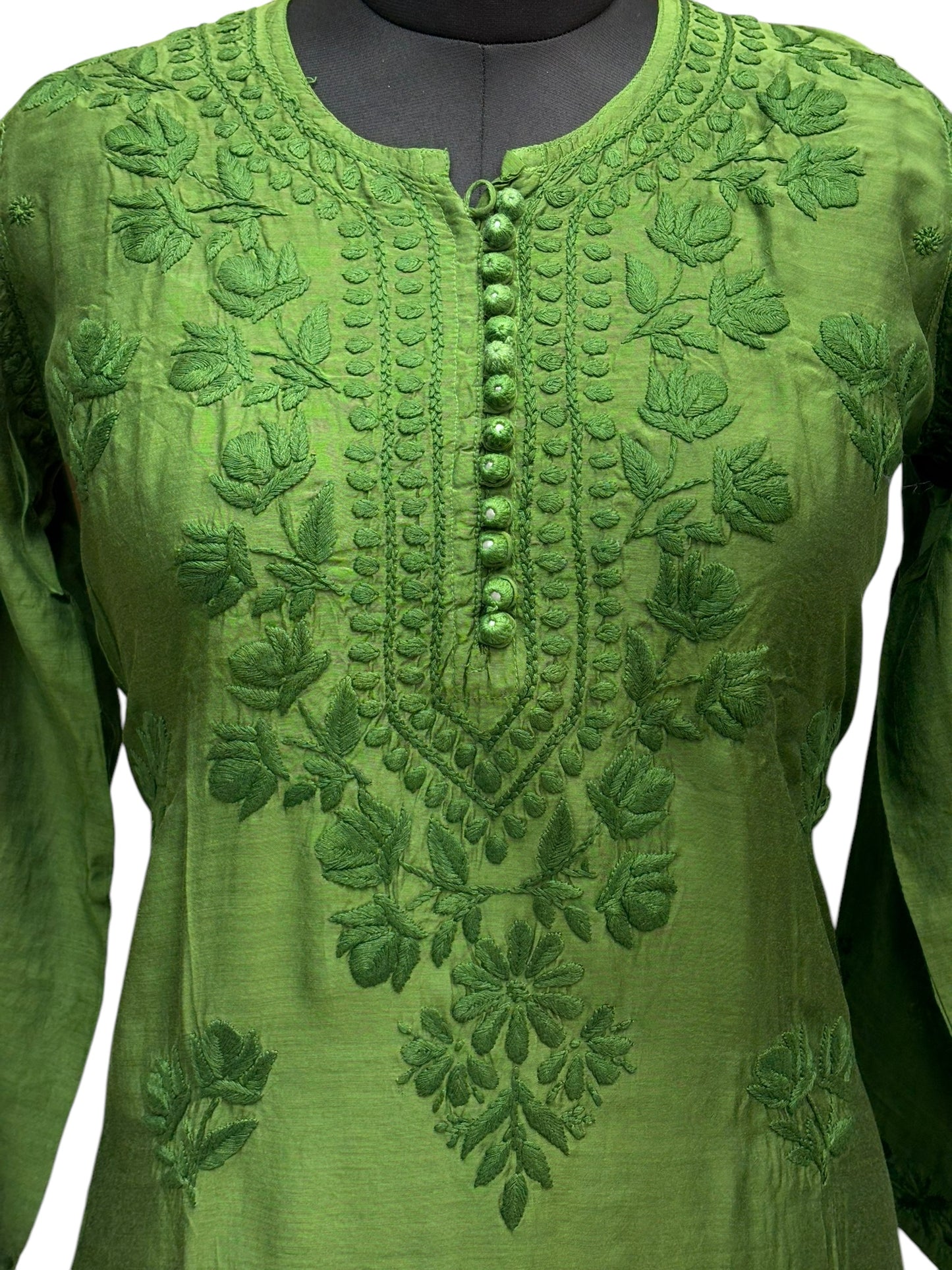 Stunning Muslin Kurti with Self-Thread 3D Embroidery – Elevate Your Ethnic Wardrobe