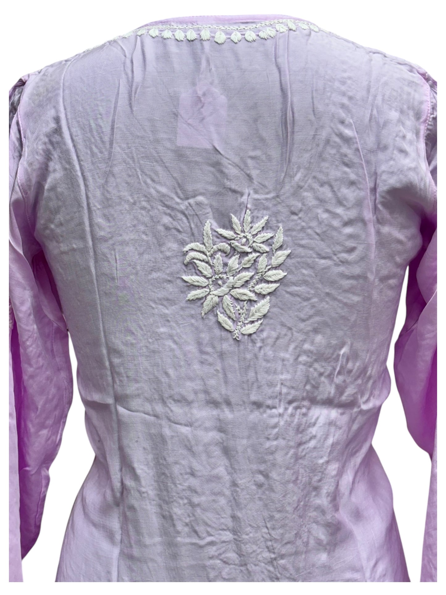 Premium Modal Satin Kurti With 3D Embroidery