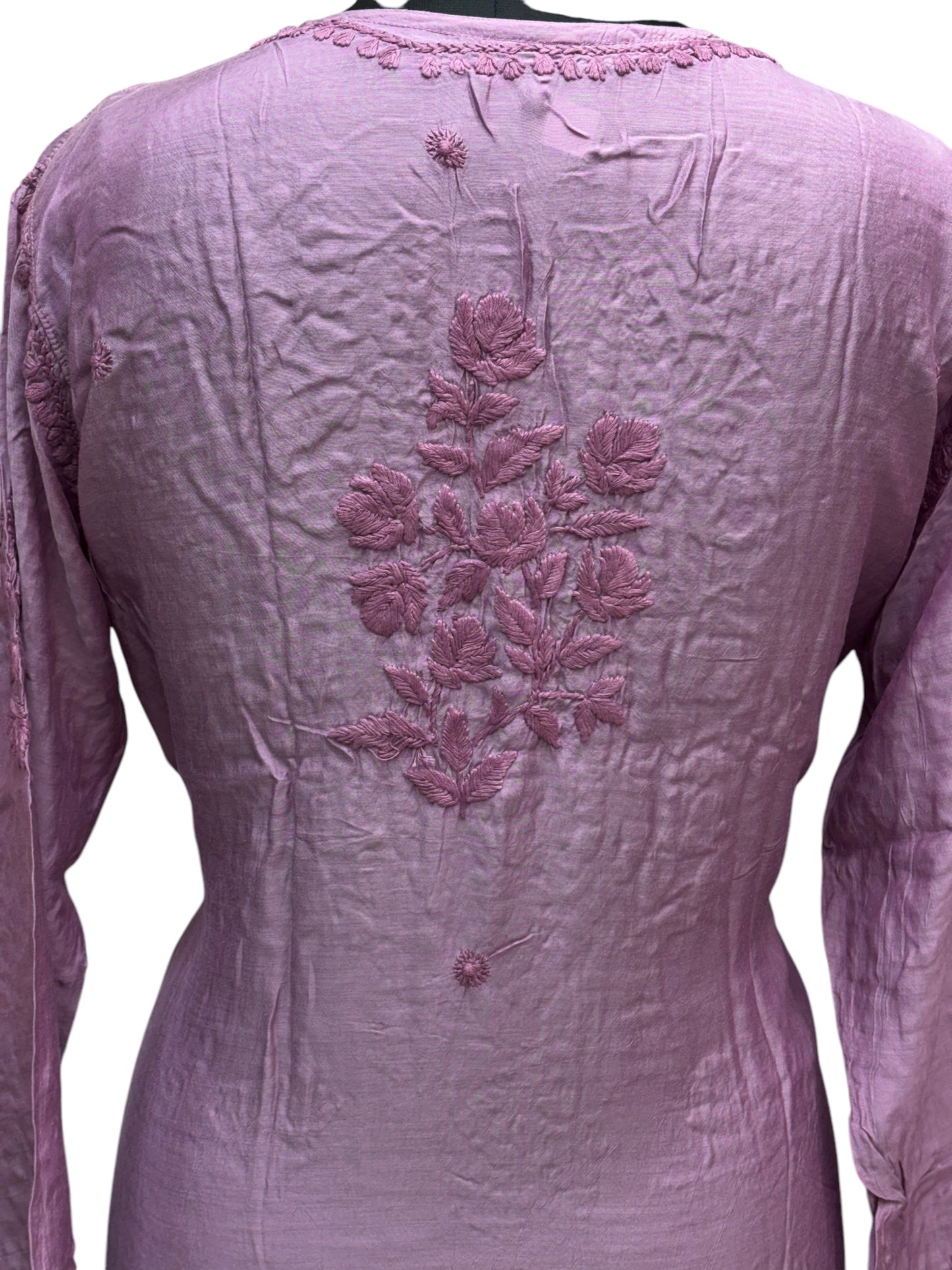 Stunning Muslin Kurti with Self-Thread 3D Embroidery – Elevate Your Ethnic Wardrobe