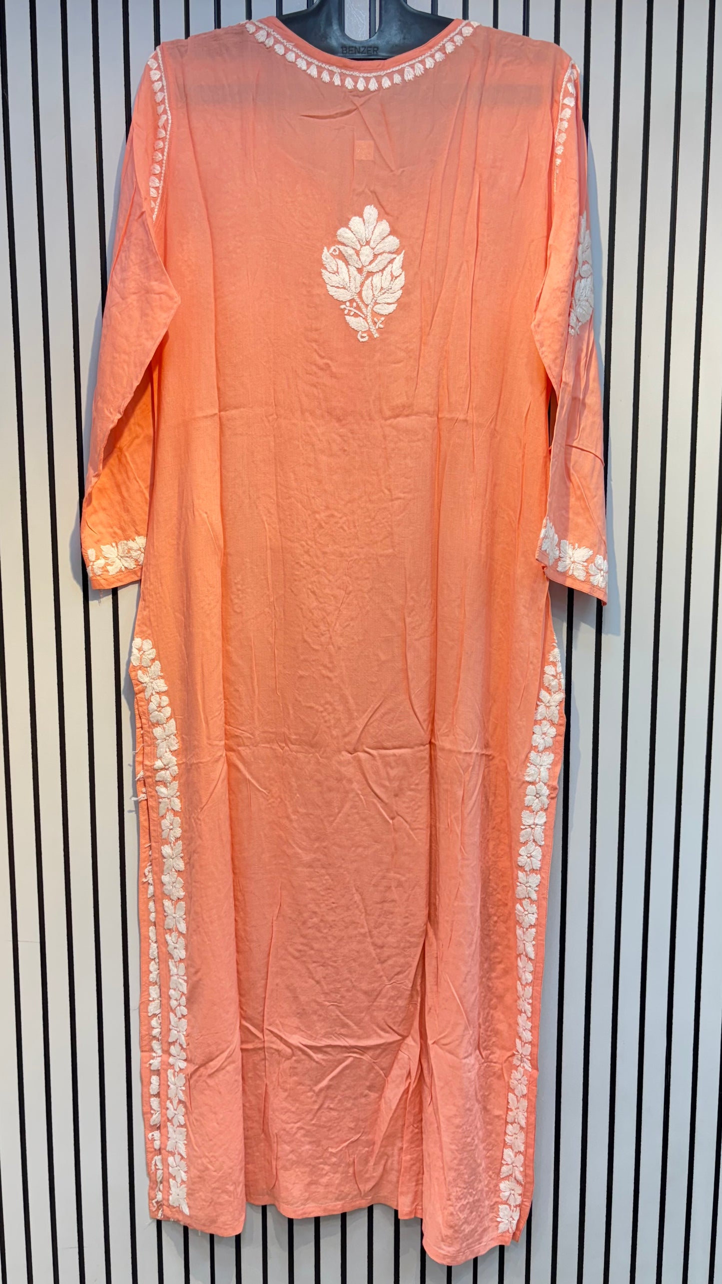 Pure Modal 42 Size Kurtis with Resham thread & 3d Embroidery🪡