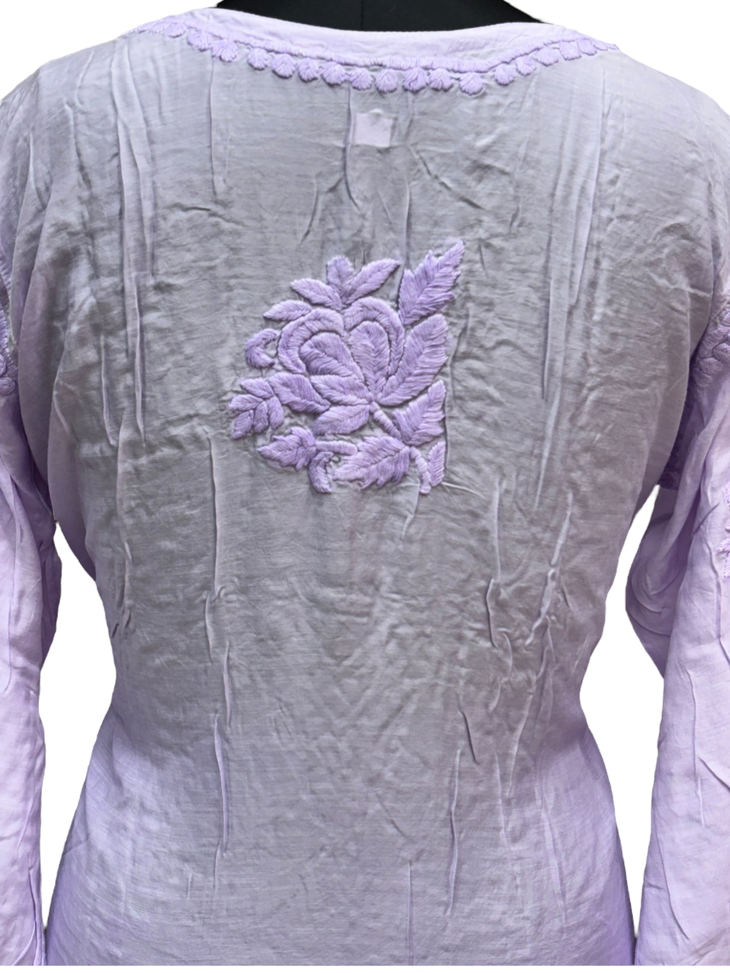 Stunning Muslin Ombre Kurti with Self-Thread 3D Embroidery – Elevate Your Ethnic Wardrobe