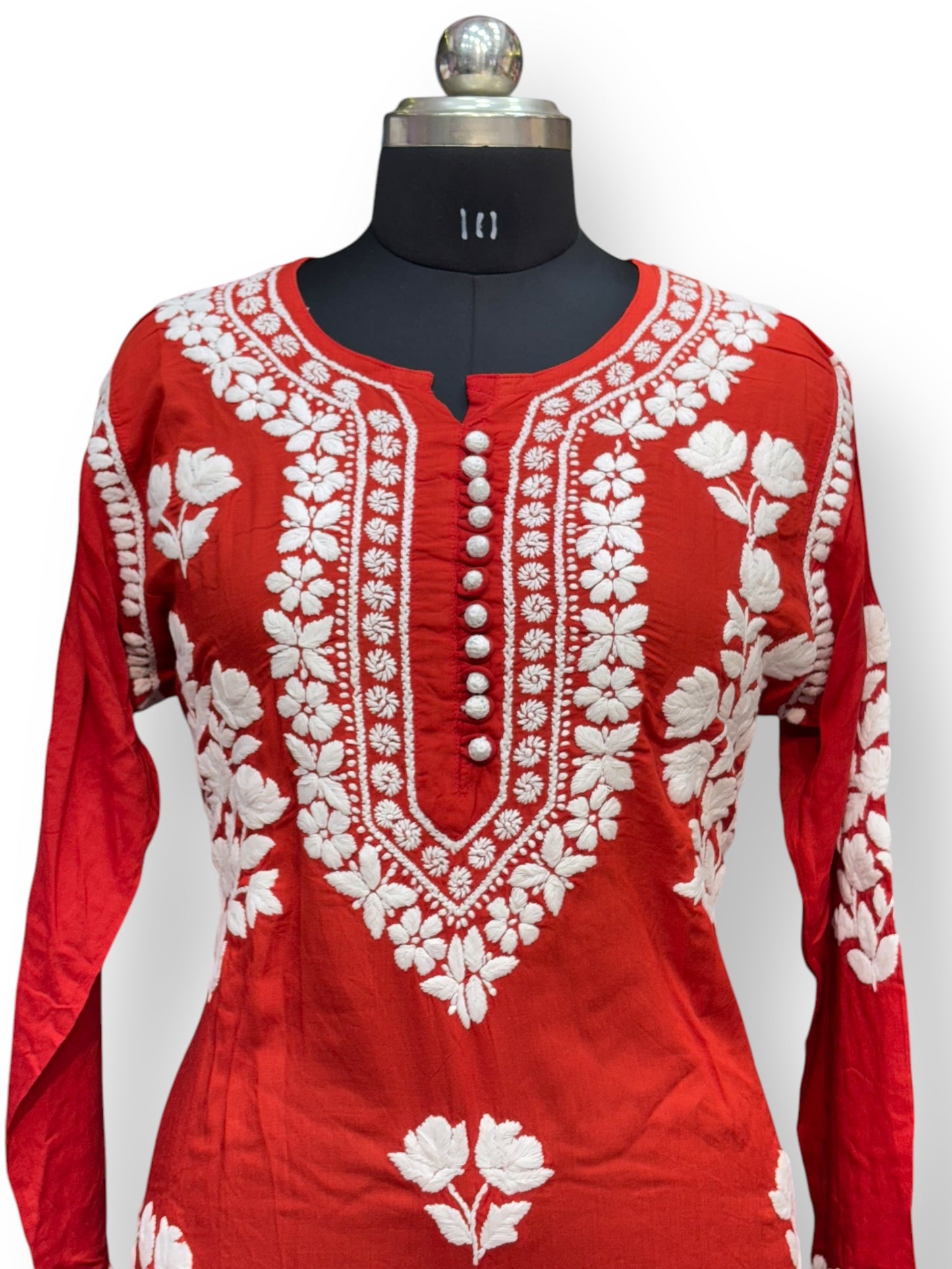 Premium Modal 44 Size Kurtis With 3D Embroidery