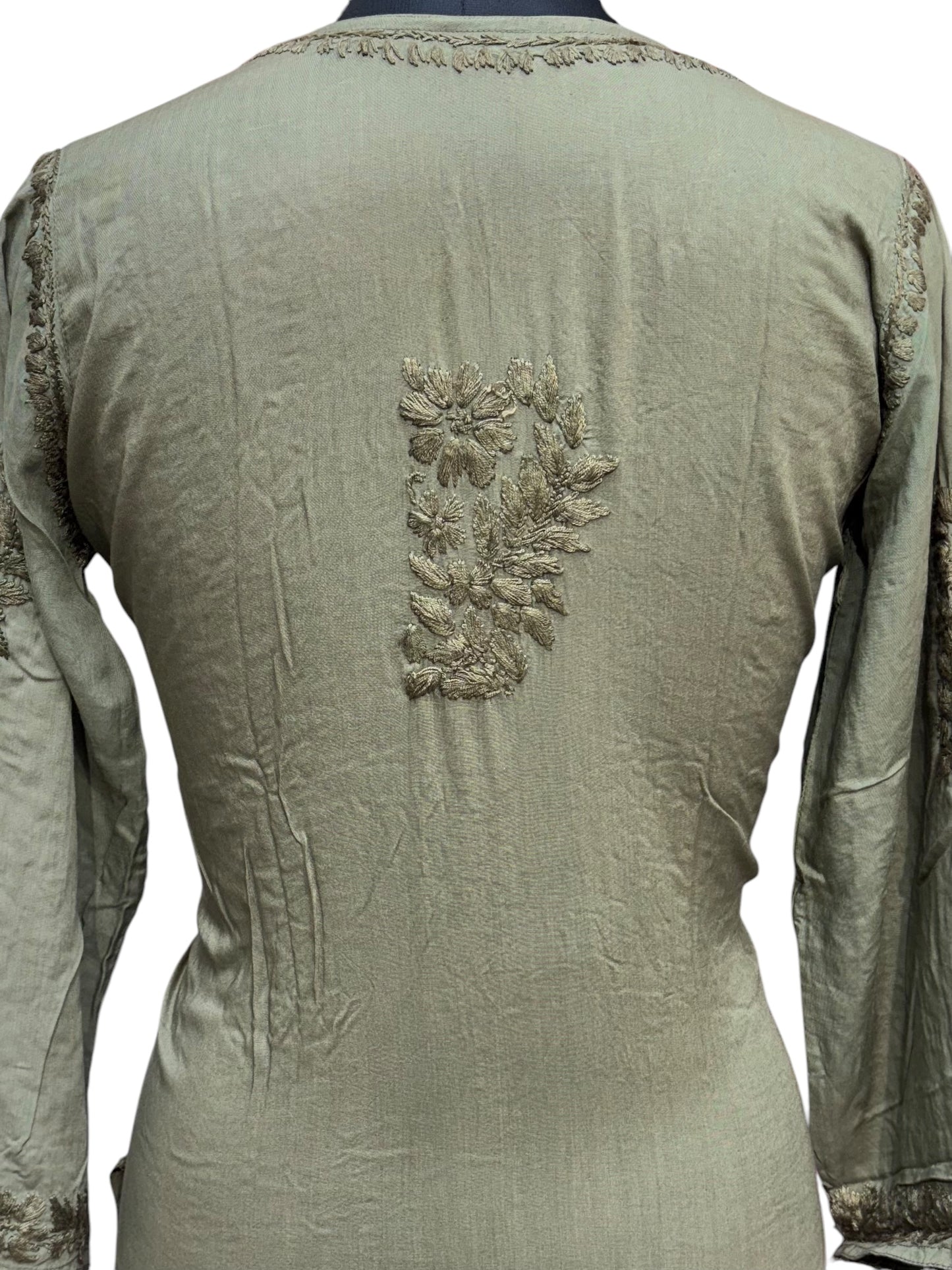 Modal Chikankari Kurti with Delicate Resham Embroidery