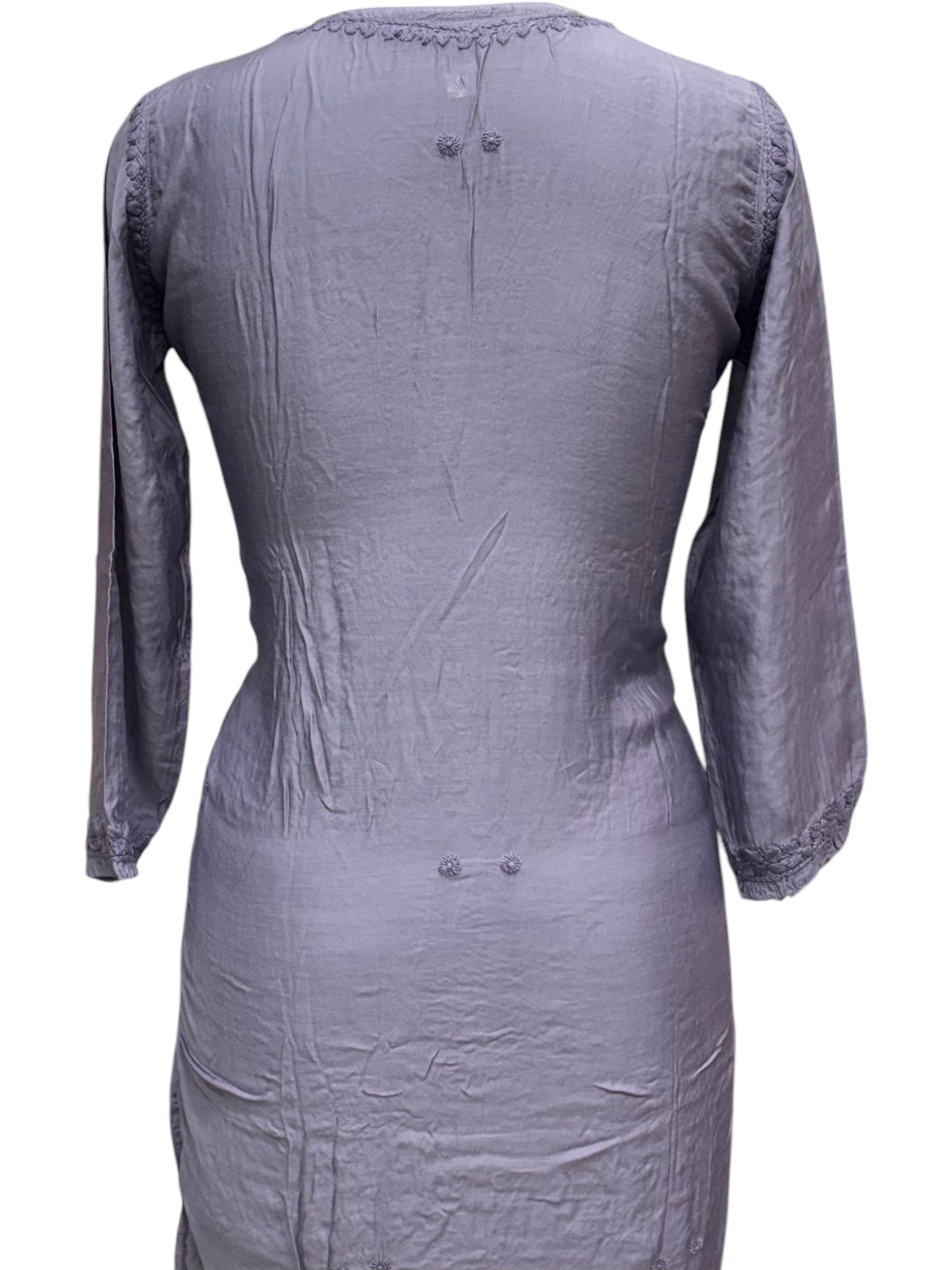 Stunning Muslin Kurti with Self-Thread 3D Embroidery – Elevate Your Ethnic Wardrobe