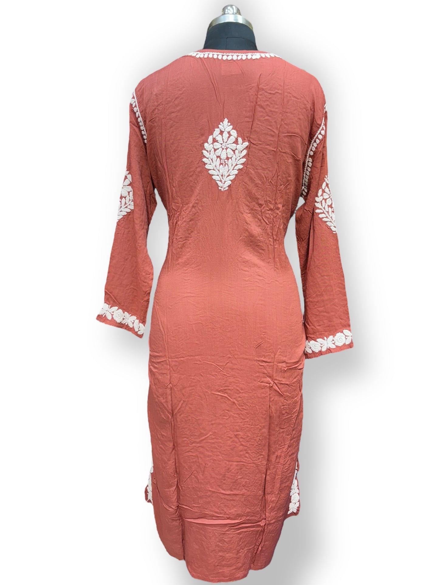 Premium Modal 46 Size Kurtis With 3D Embroidery