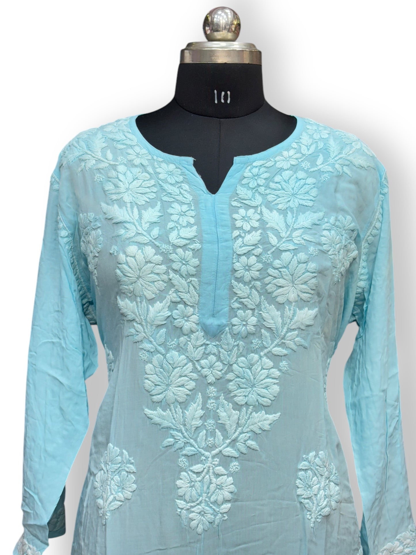 Premium Modal 46 Size Kurtis With 3D Embroidery