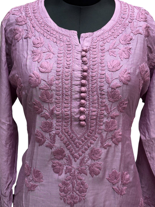 Stunning Muslin Kurti with Self-Thread 3D Embroidery – Elevate Your Ethnic Wardrobe