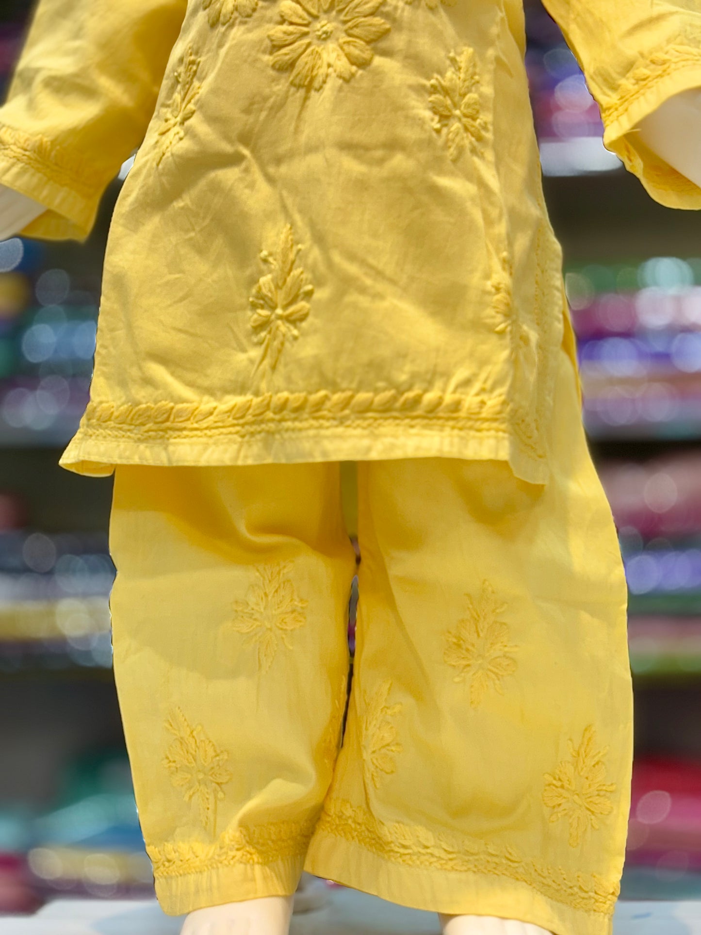 Breathable Cotton-Satin Cord Set: Perfect Blend of Tradition and Modern Comfort