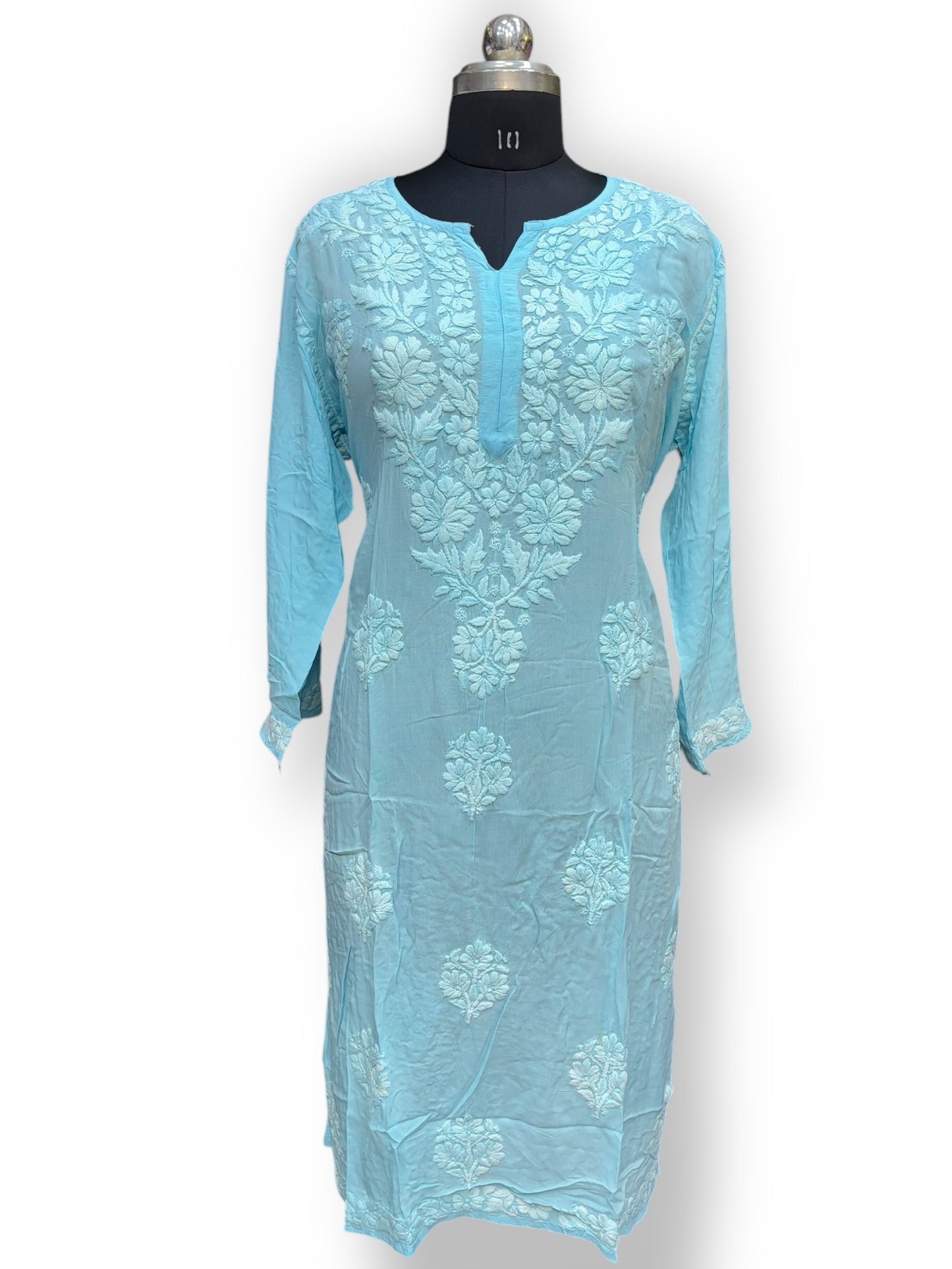 Premium Modal 46 Size Kurtis With 3D Embroidery