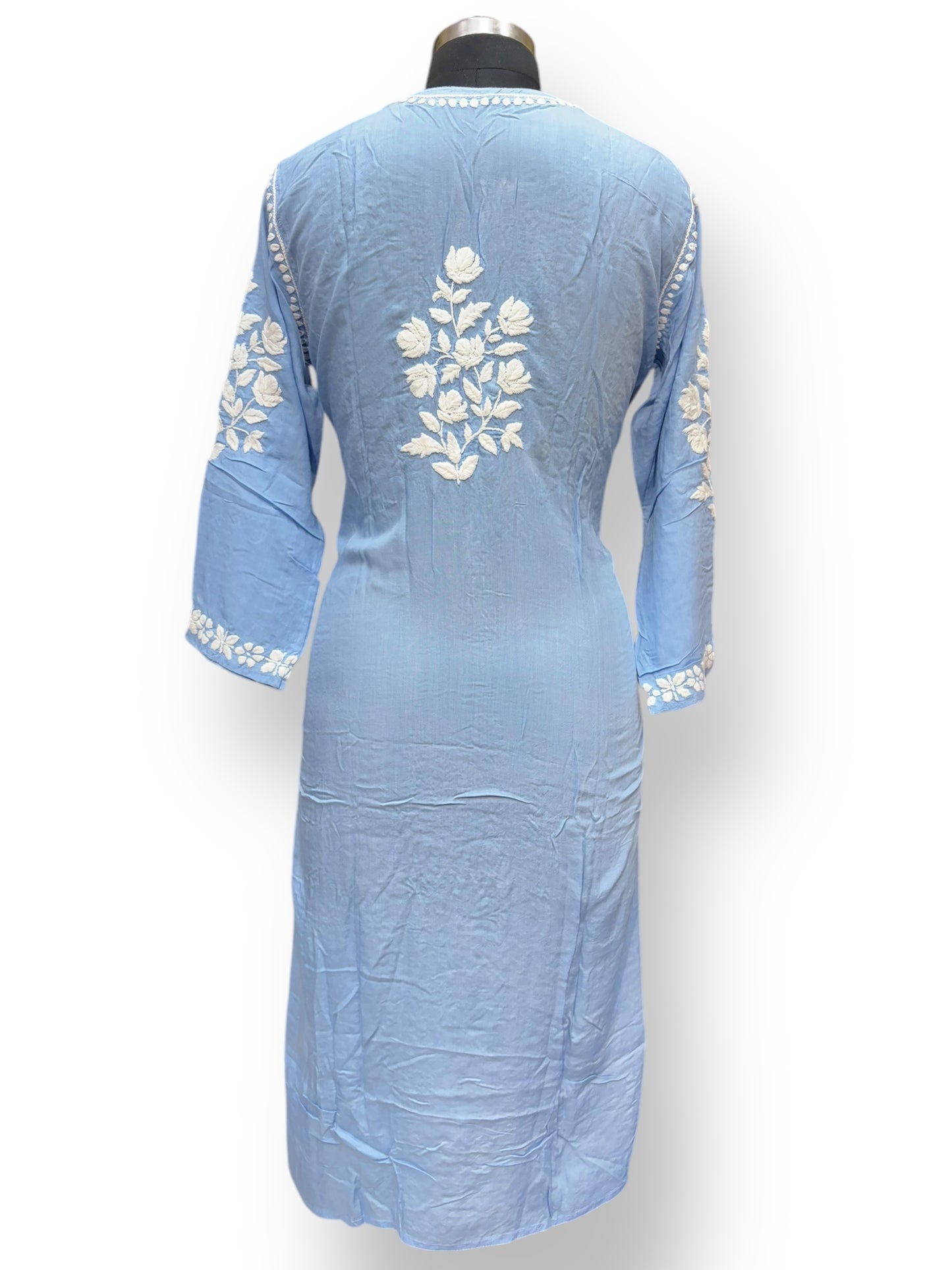 Premium Modal 42 Size Kurtis With 3D Embroidery