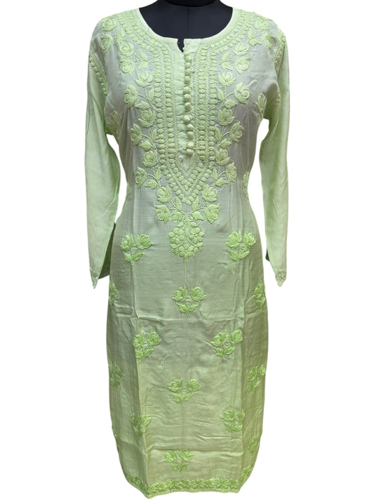 Stunning Muslin Kurti with Self-Thread 3D Embroidery – Elevate Your Ethnic Wardrobe