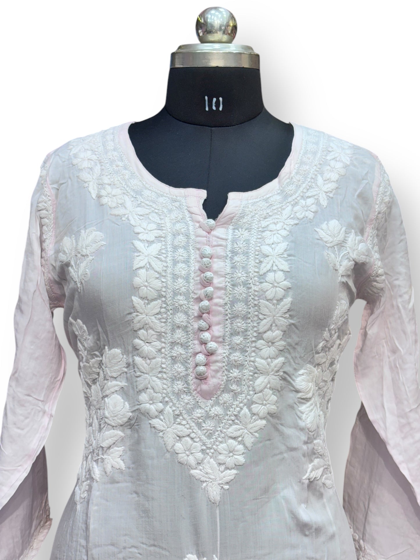 Premium Modal 40 Size Kurtis With 3D Embroidery
