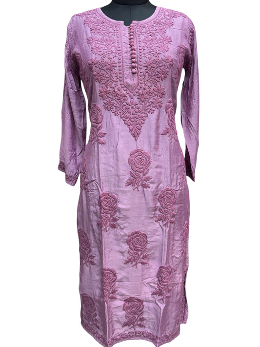 Stunning Muslin Kurti with Self-Thread 3D Embroidery – Elevate Your Ethnic Wardrobe
