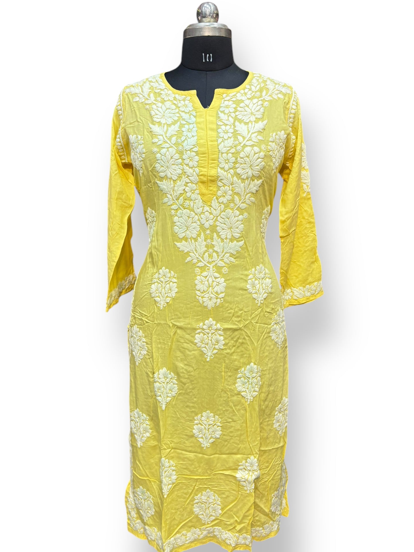 Premium Modal 42 Size Kurtis With 3D Embroidery