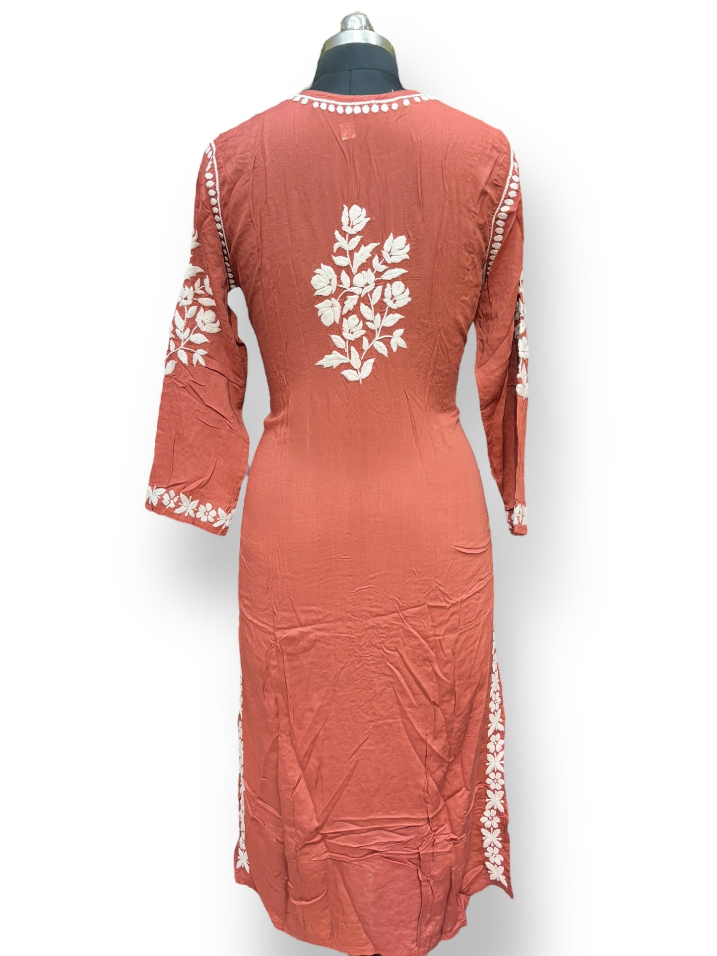 Premium Modal 46 Size Kurtis With 3D Embroidery