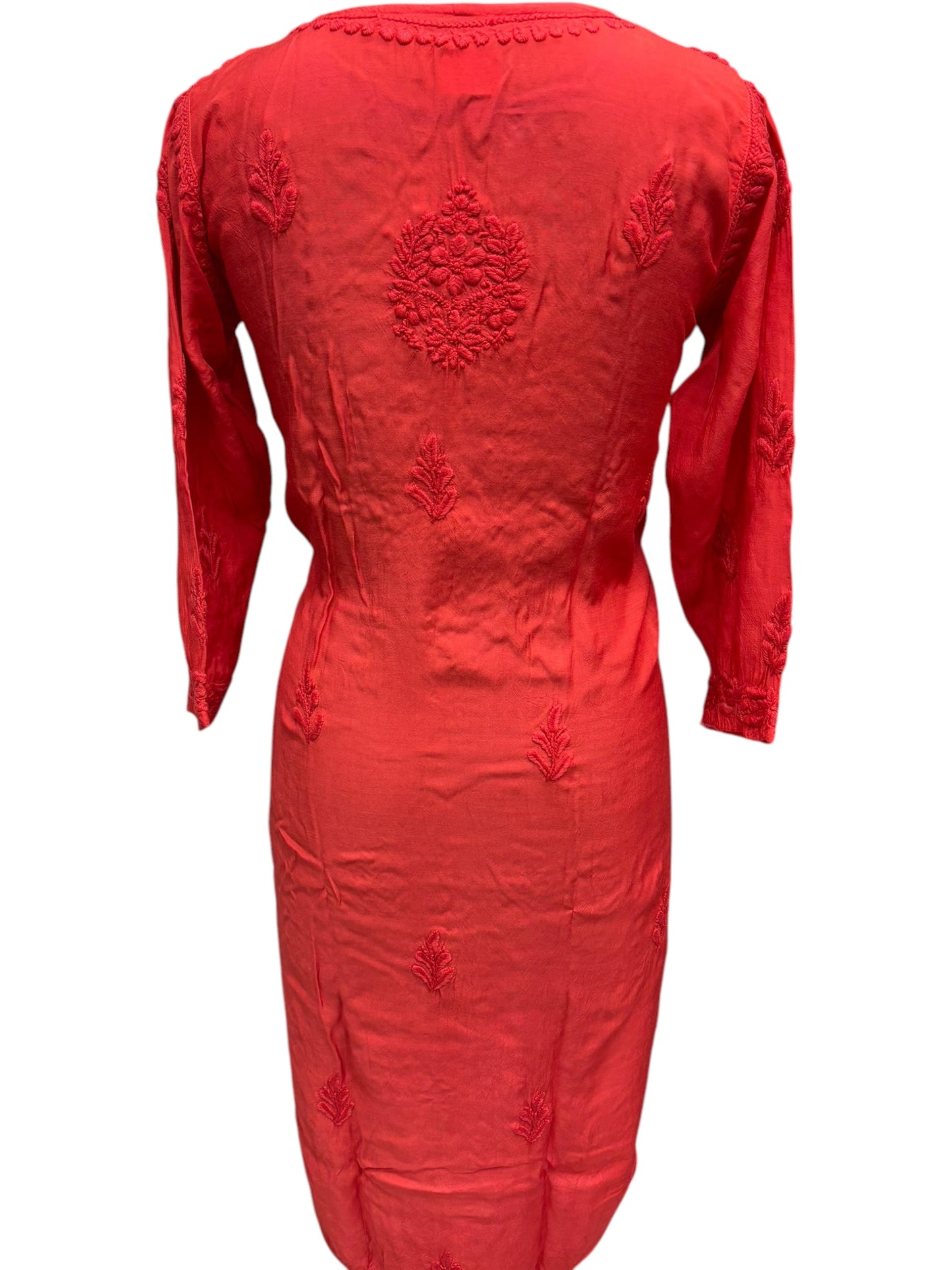 Stunning Muslin Kurti with Self-Thread 3D Embroidery – Elevate Your Ethnic Wardrobe
