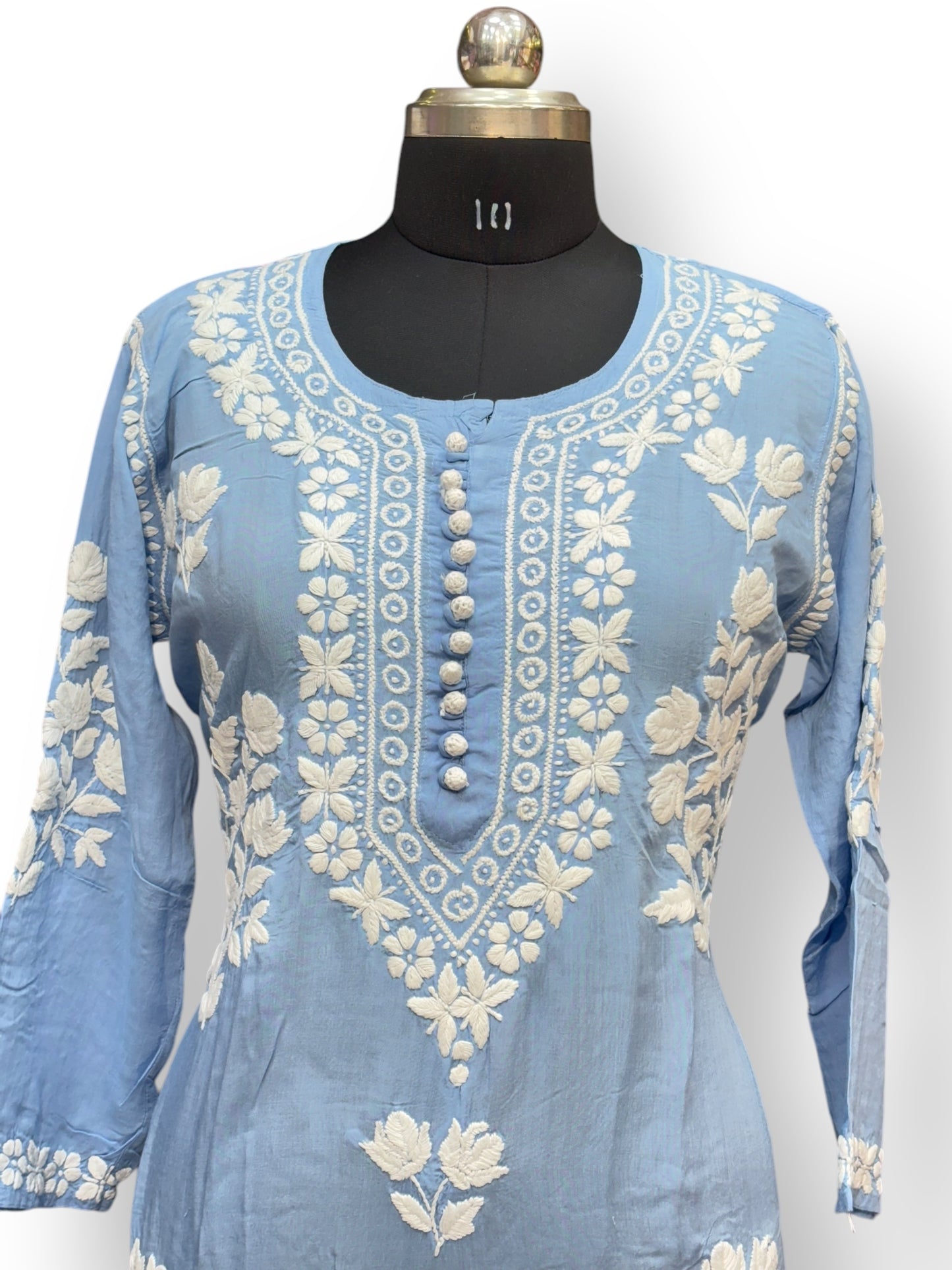 Premium Modal 42 Size Kurtis With 3D Embroidery