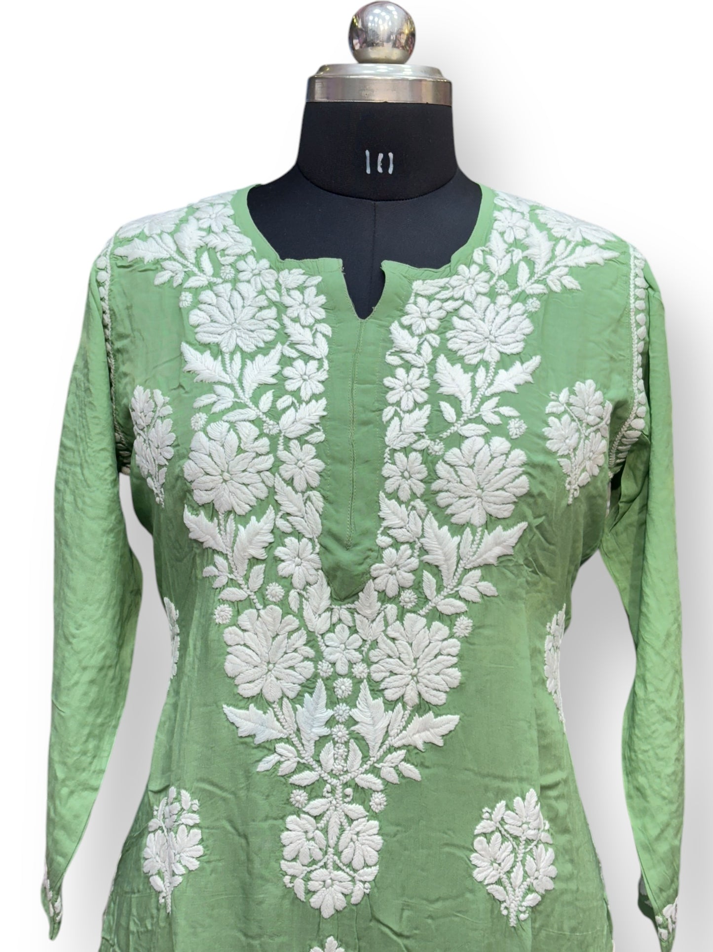 Premium Modal 42 Size Kurtis With 3D Embroidery