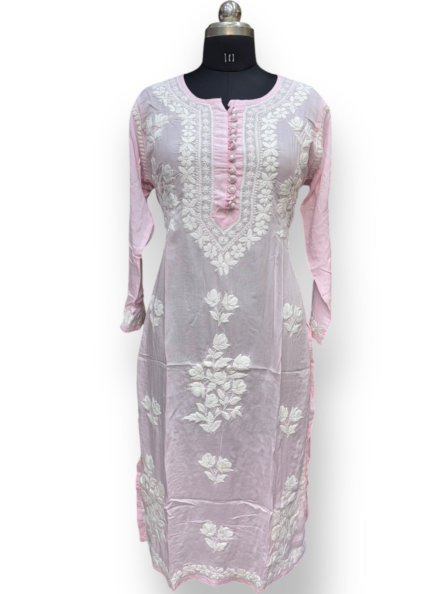 Premium Modal 46 Size Kurtis With 3D Embroidery