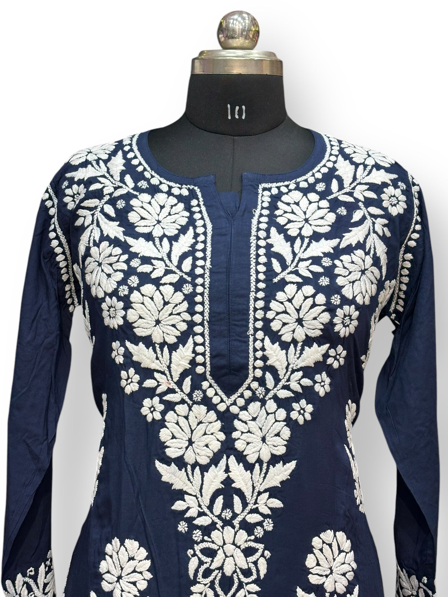 Premium Modal 44 Size Kurtis With 3D Embroidery