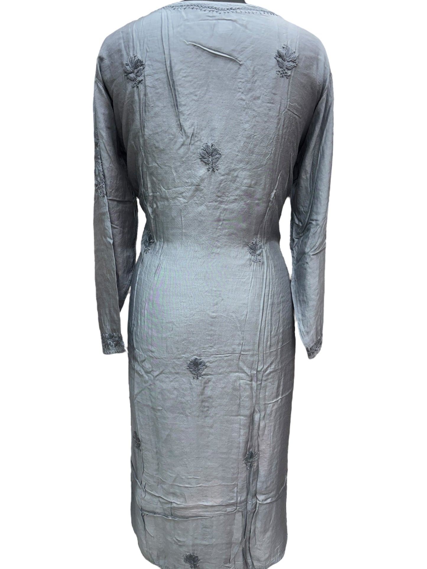 Stunning Muslin Kurti with Self-Thread 3D Embroidery – Elevate Your Ethnic Wardrobe