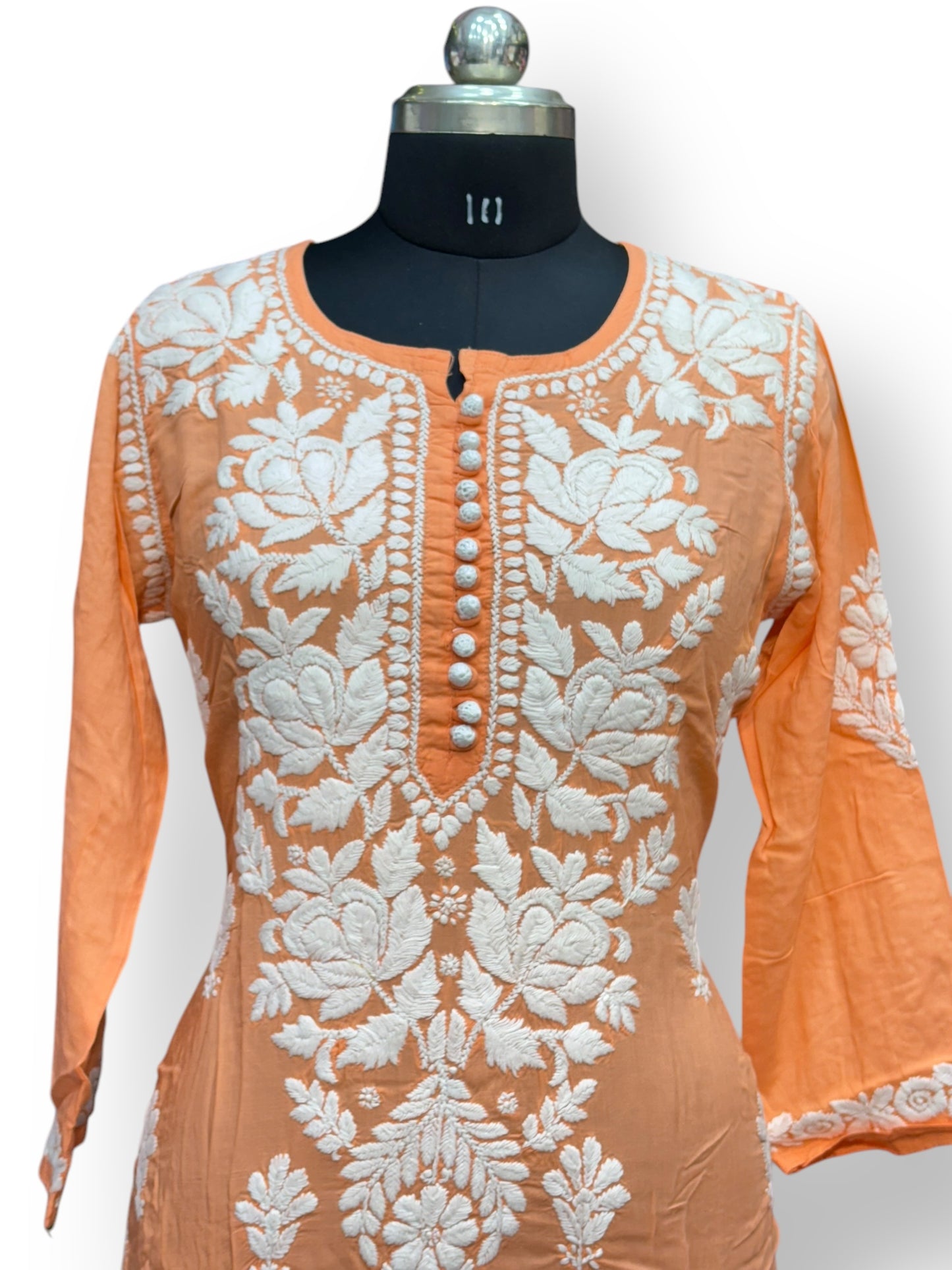 Premium Modal 46 Size Kurtis With 3D Embroidery