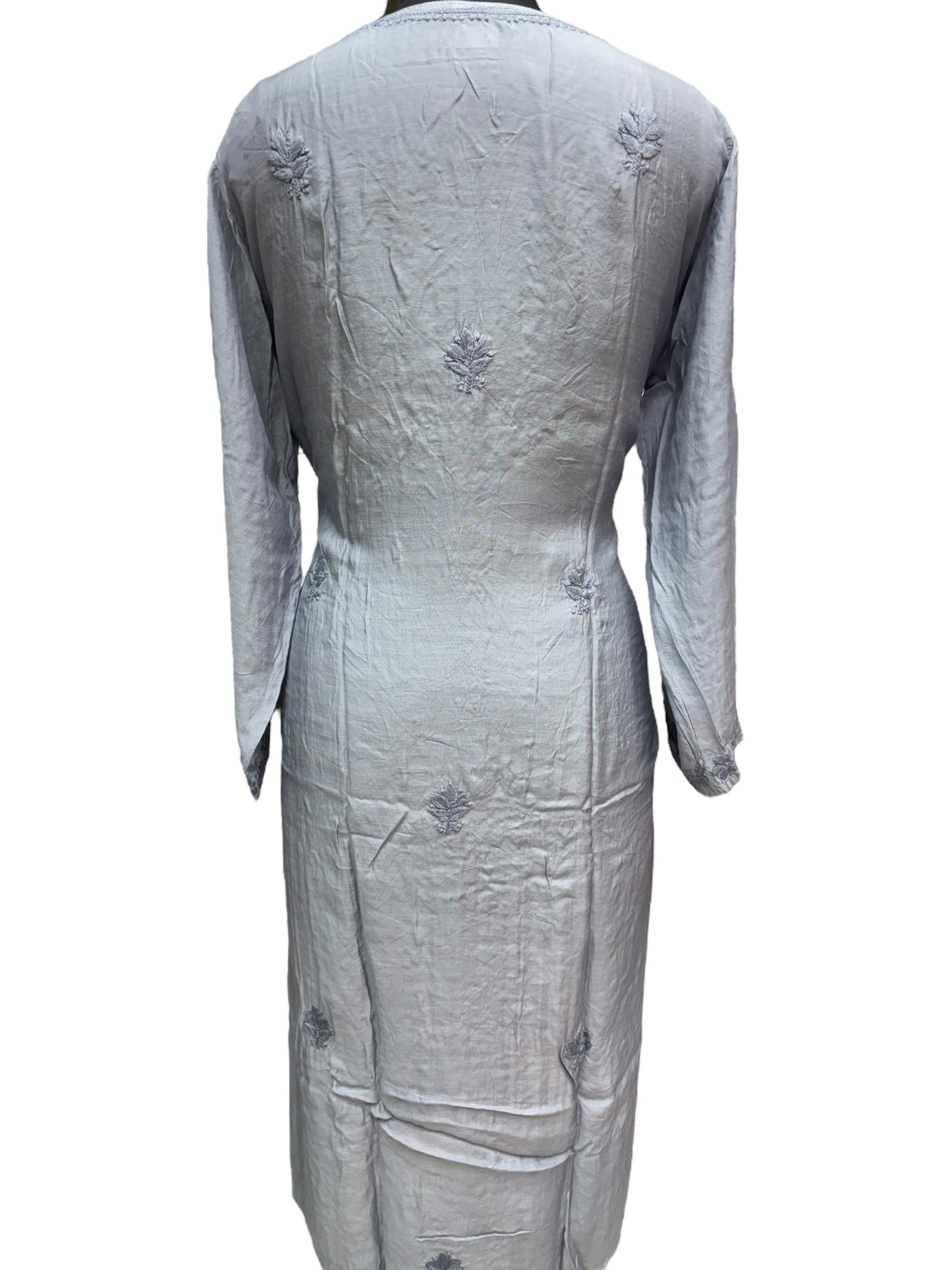 Stunning Muslin Kurti with Self-Thread 3D Embroidery – Elevate Your Ethnic Wardrobe
