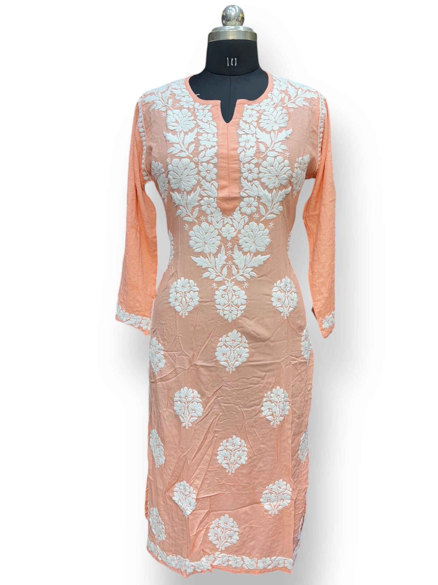Premium Modal 44 Size Kurtis With 3D Embroidery