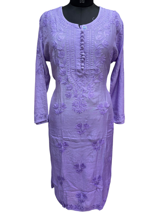 Stunning Muslin Ombre Kurti with Self-Thread 3D Embroidery – Elevate Your Ethnic Wardrobe