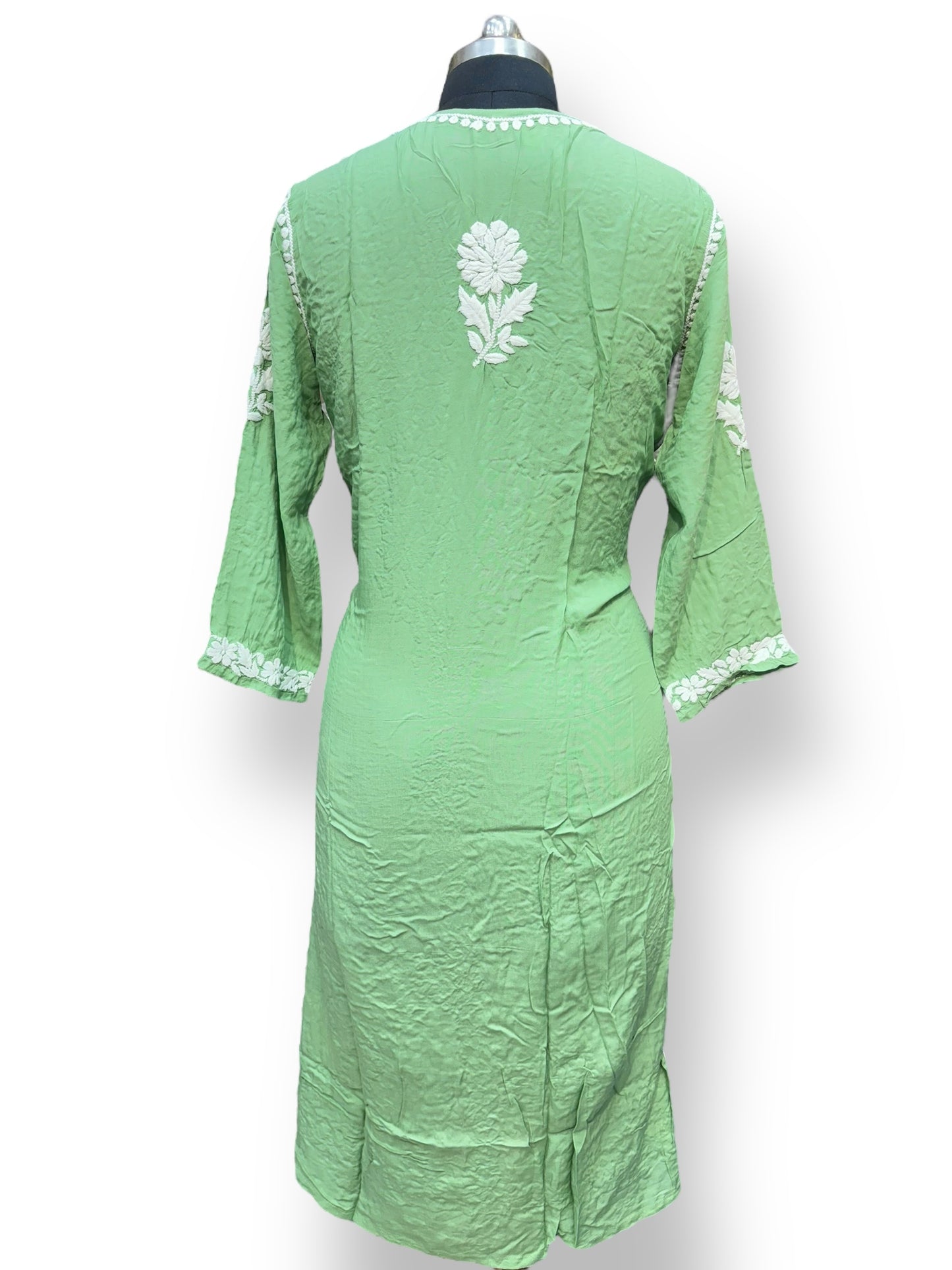 Premium Modal 42 Size Kurtis With 3D Embroidery
