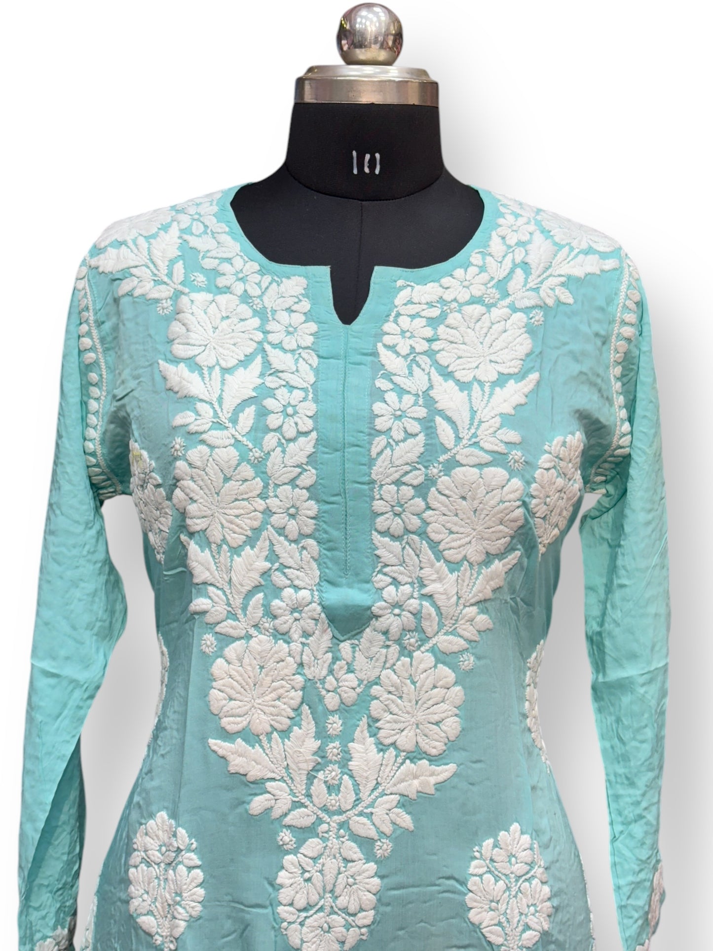 Premium Modal 40 Size Kurtis With 3D Embroidery